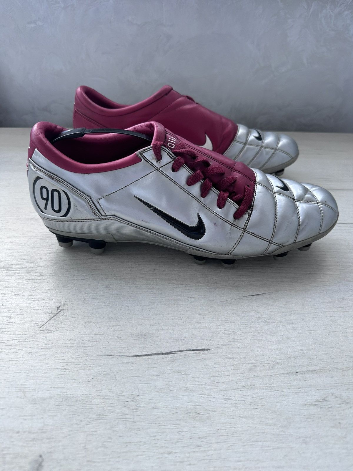 Nike × Vintage Nike Total 90 Football Cleats Boots Mens Rare US13 UK12 Size US 13 / EU 46 - 7 Thumbnail
