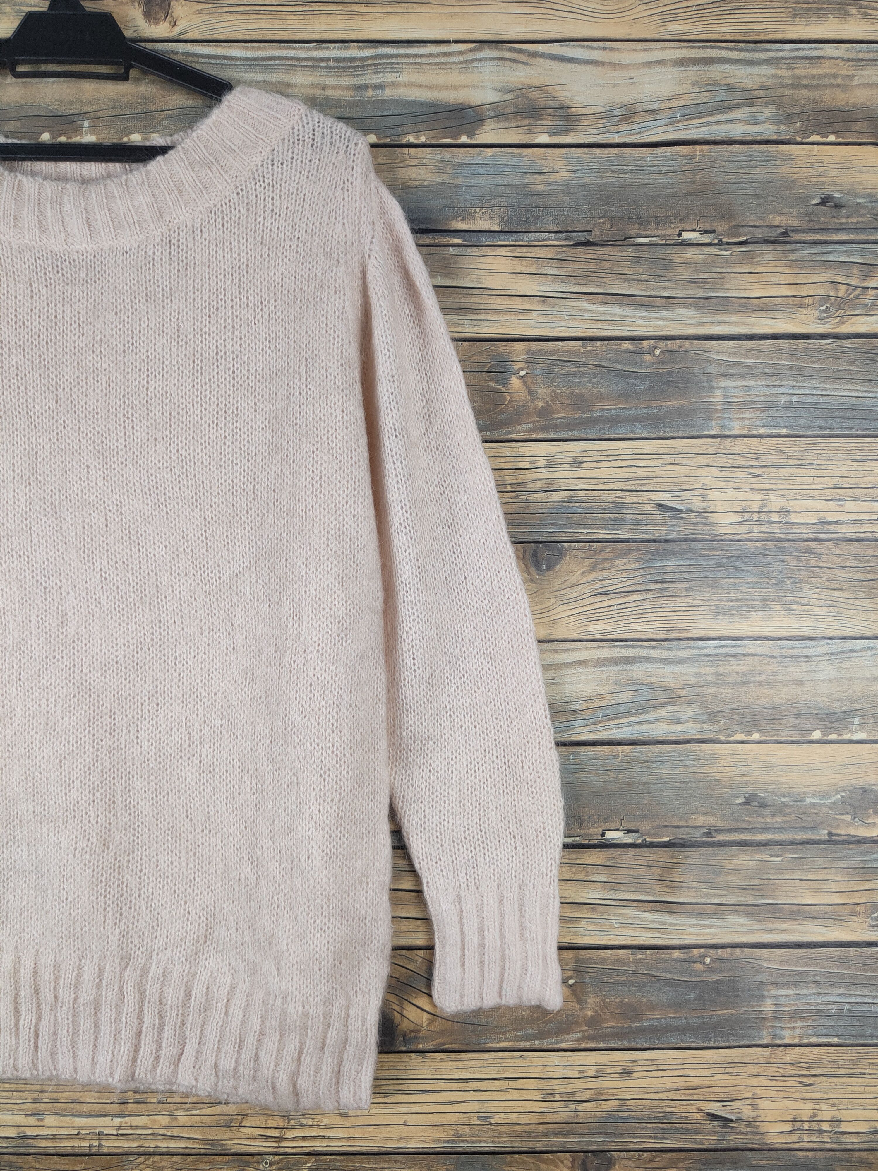 Global Work × Vintage Global Work Light Orange Knitwear Sweatshirts #W1525 Size US L / EU 52-54 / 3 - 5 Thumbnail