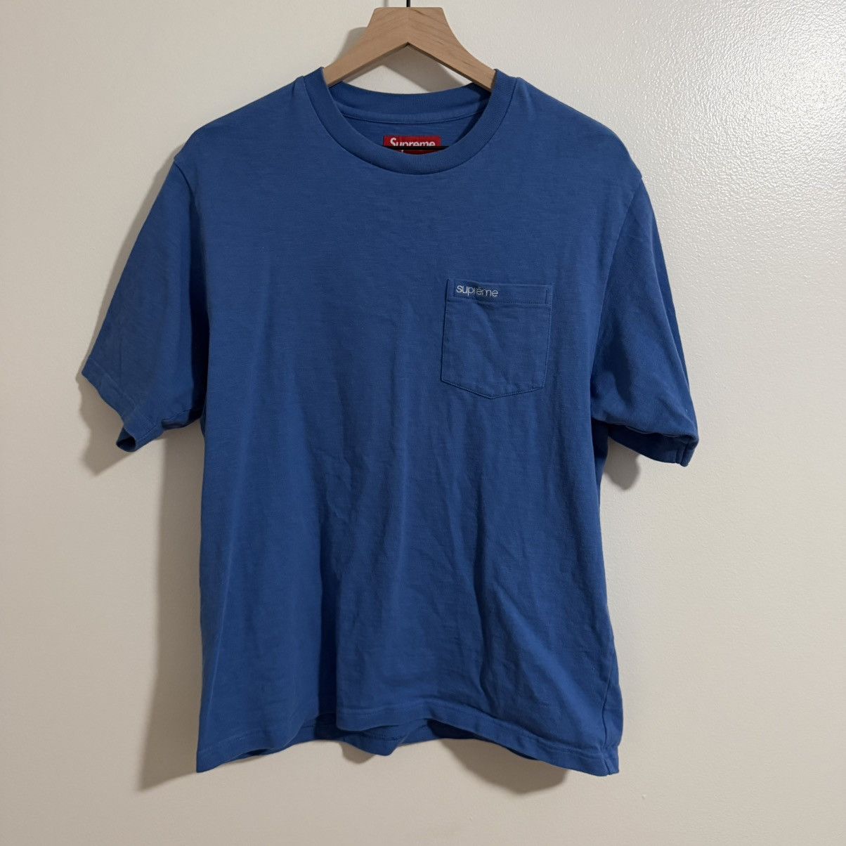 Supreme Supreme Short Sleeve Pocket Tee SS25 Size US S / EU 44-46 / 1 - 1 Thumbnail