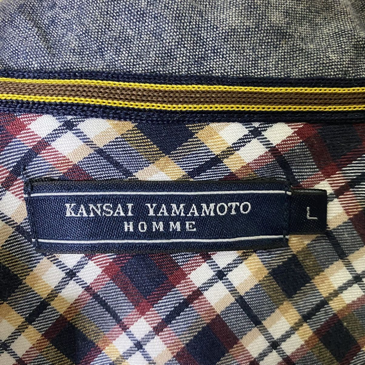 Kansai Yamamoto Kansai Yamamoto Homme Rhinoceros LS Polo Shirt Size US L / EU 52-54 / 3 - 3 Thumbnail
