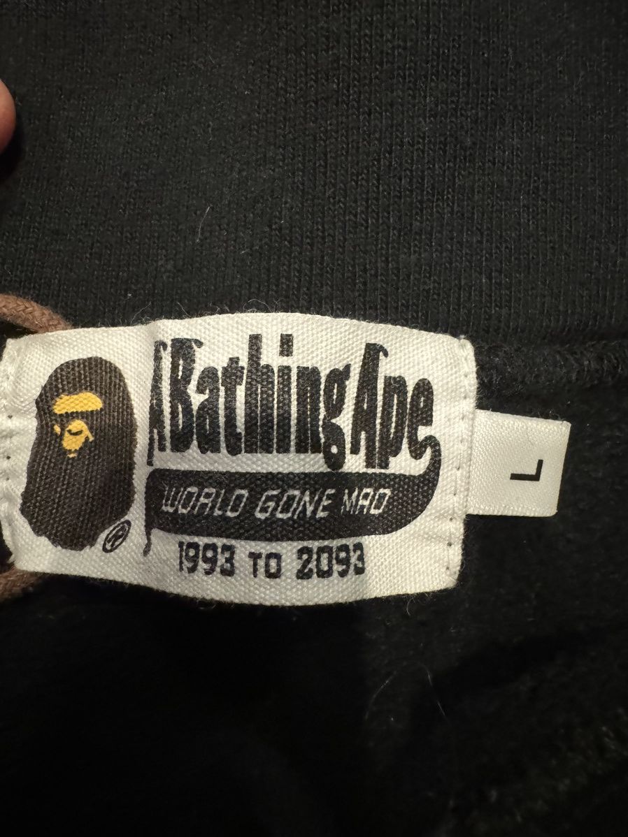 Bape Bape black and yellow joggers Size US 32 / EU 48 - 7 Thumbnail