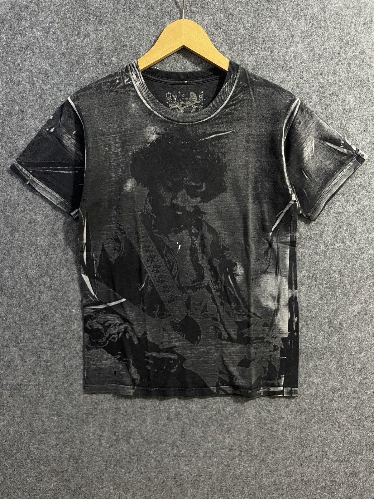 Band Tees Jimi Hendrix All Over Print T-Shirt by Avela Size US S / EU 44-46 / 1 - 1 Thumbnail