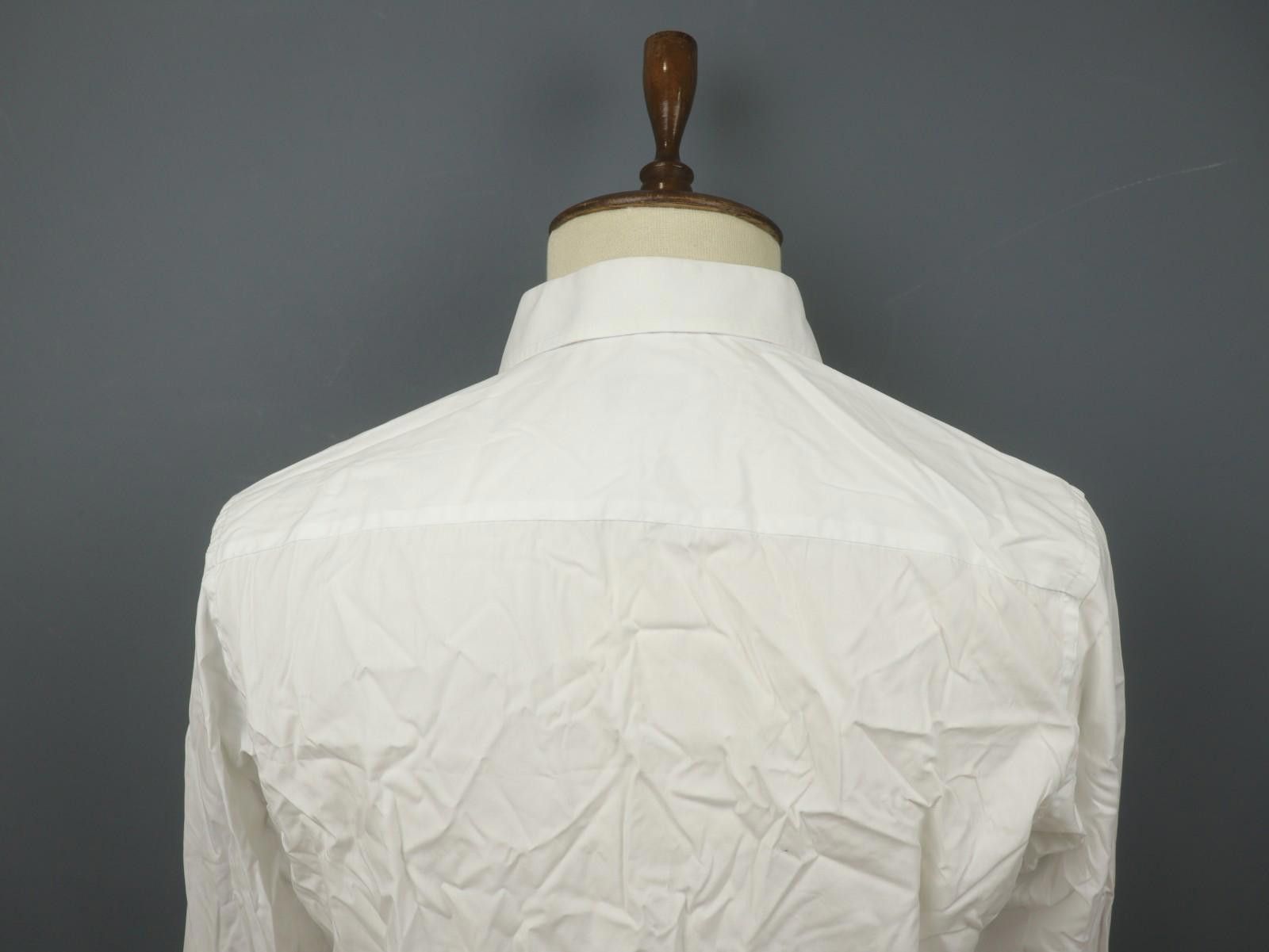 Eton Eton White 100% Cotton Collared Dress Shirt Size 42 Size 38R - 8 Thumbnail