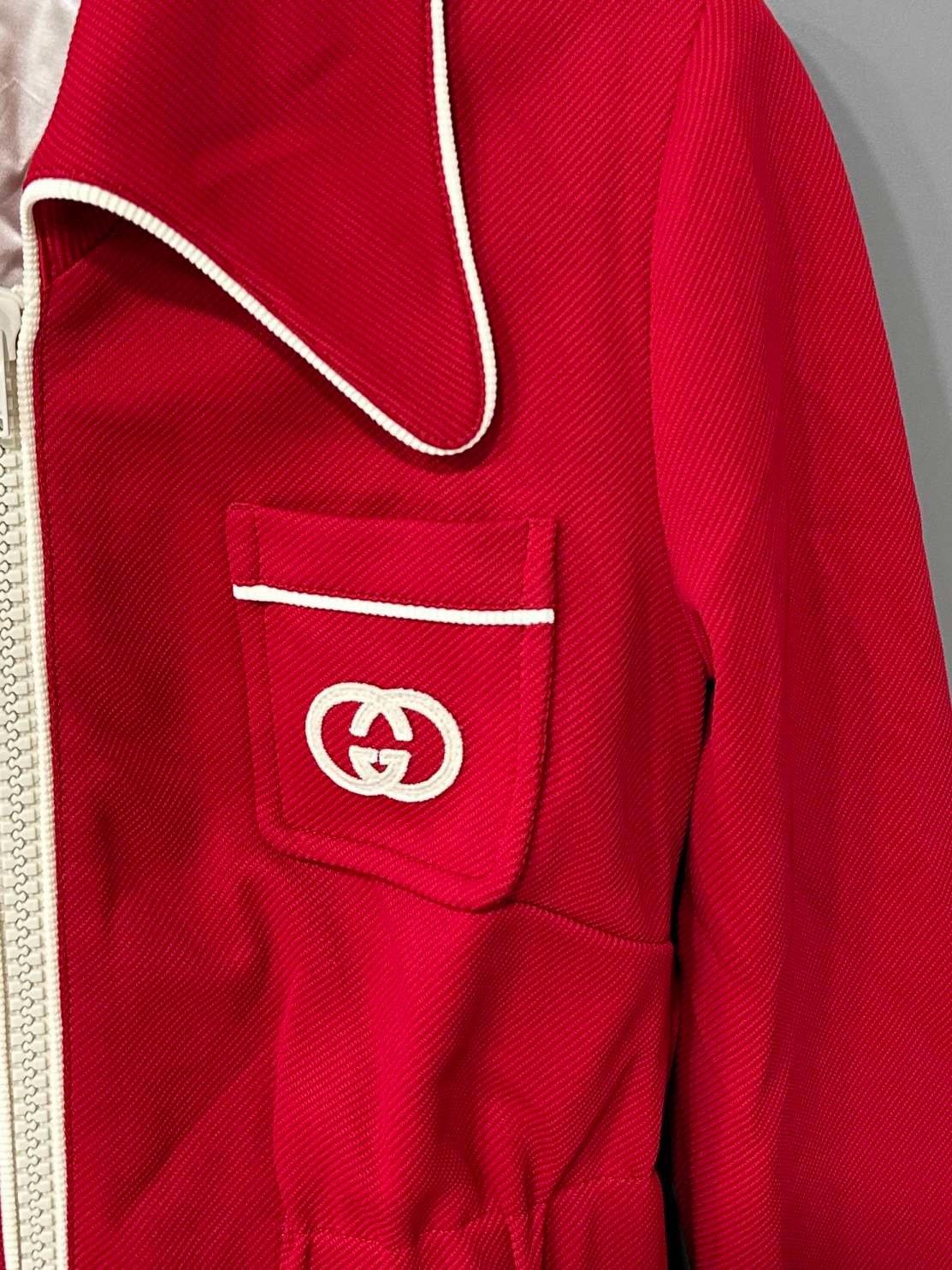 Gucci Gucci red zipper jacket 2501-Nextarrow Size US S / EU 44-46 / 1 - 3 Thumbnail
