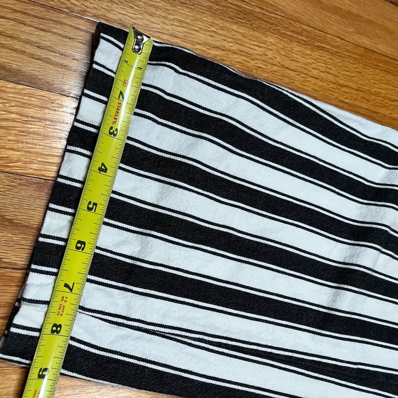 Carhartt Wip Carhartt WIP Cardony Pant Womens Black White Striped 26x27 Size 26" / US 2 / IT 38 - 7 Thumbnail