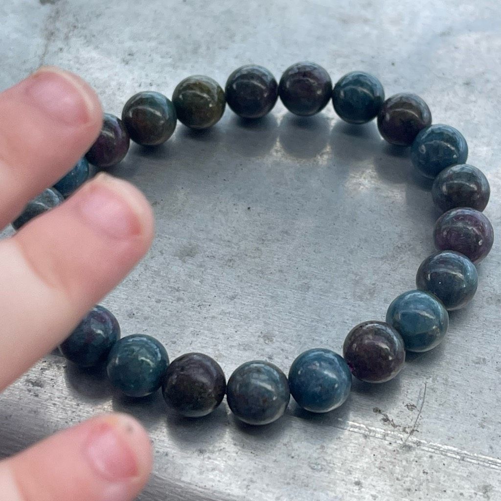 Other Ruby in Fuchsite beaded bracelet 6.75” crystal healing emoti Size ONE SIZE - 12 Thumbnail