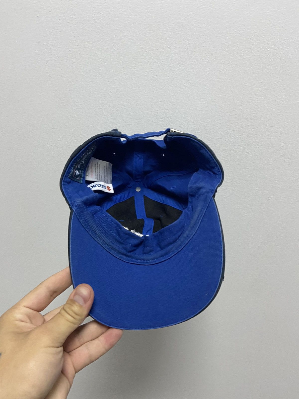Vintage Suzuki Cap Hat Vintage Racing Big Logo Moto Size ONE SIZE - 5 Thumbnail