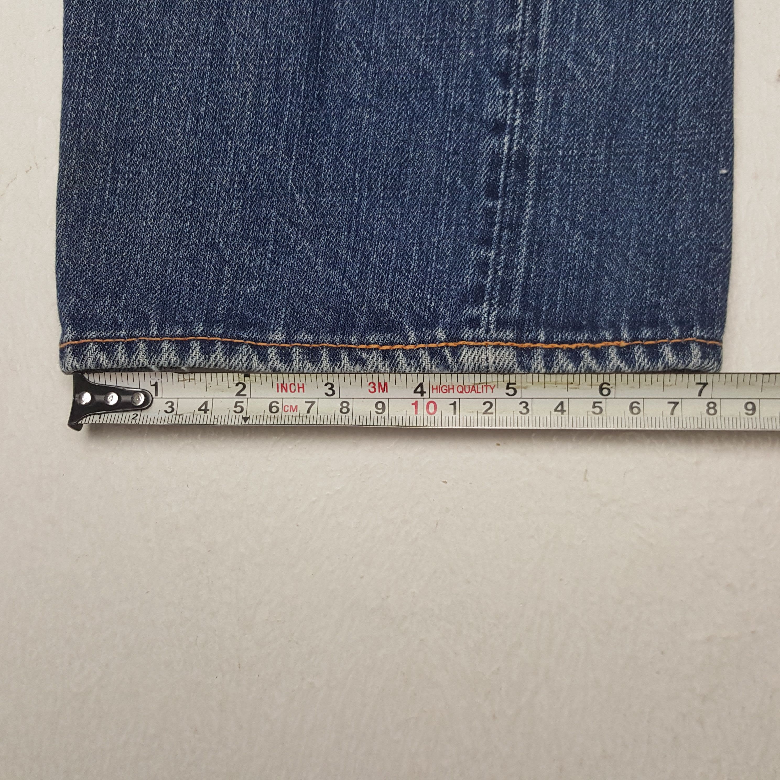 Evisu × Japanese Brand × Vintage Vintage Evisu Selvedge Japanese Daicock Custom Denim Jeans Size US 28 / EU 44 - 13 Thumbnail