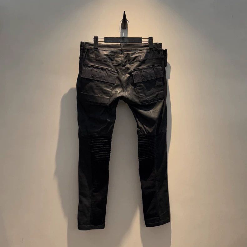 Rick Owens rickowens rare oblique front moto pants-2508 Size US 44 / EU 60 - 3 Thumbnail