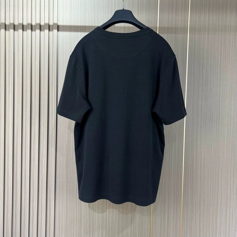 Louis Vuitton Louis Vuitton Black Short Sleeve Tshirt-2506 Size US XL / EU 56 / 4 - 2 Thumbnail