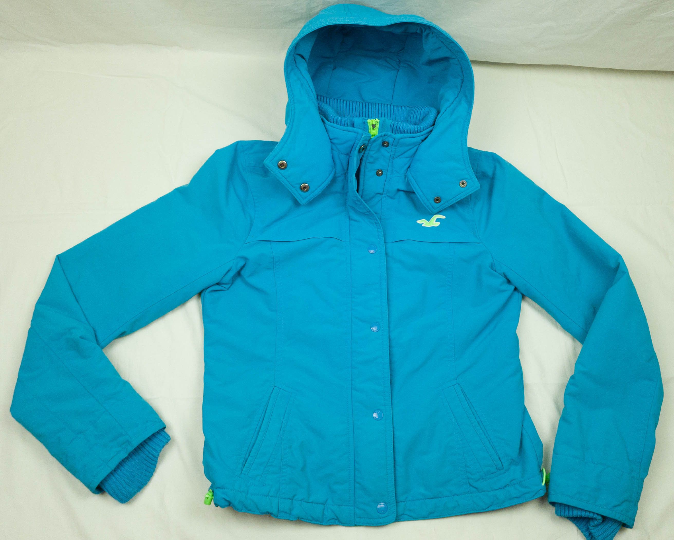 Hollister Hollister womens zip jacket with lining size L Size L / US 10 / IT 46 - 2 Thumbnail