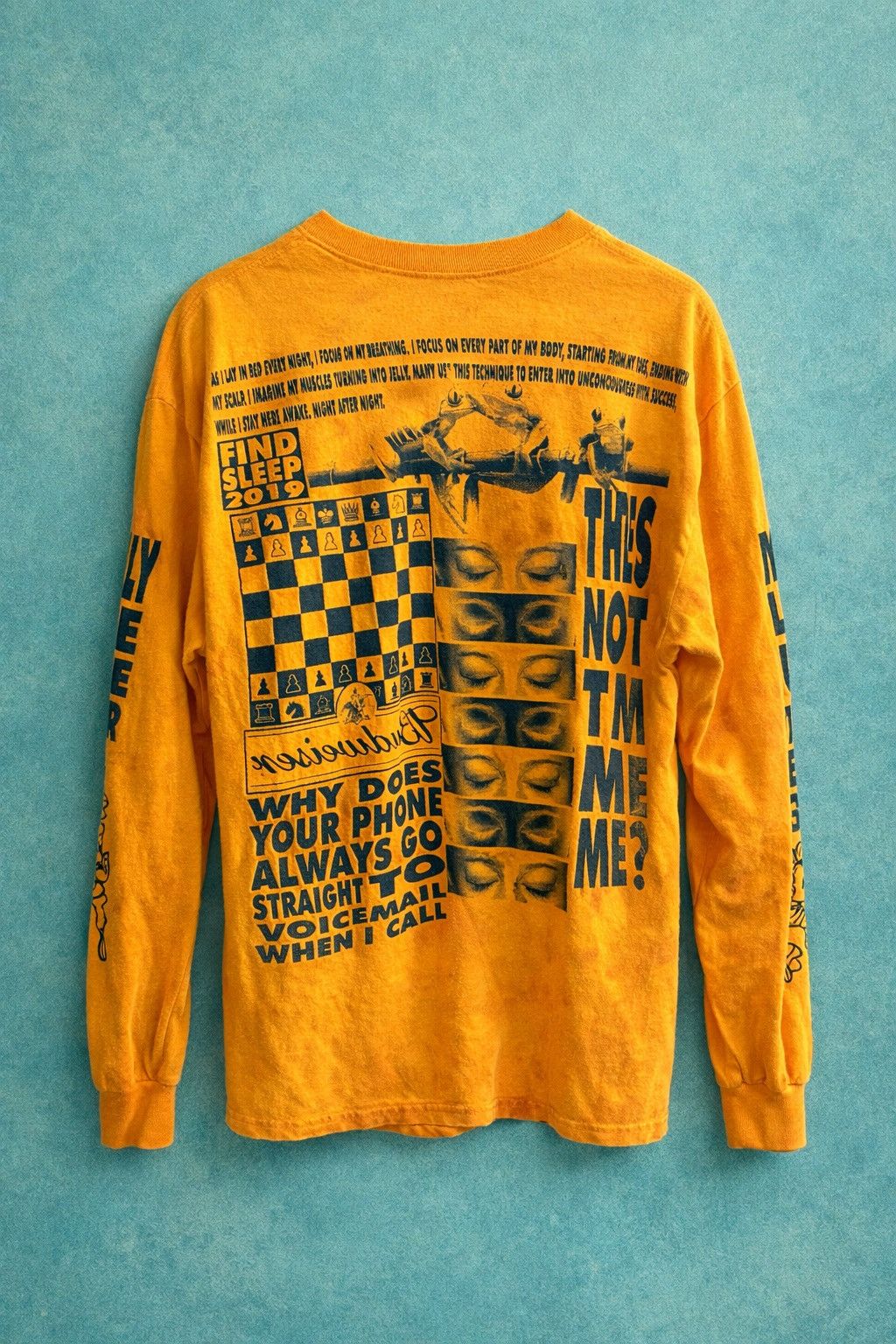 Other Find Sleep Another Sleepless Night 2 Long Sleeve Tee Size L Size US XL / EU 56 / 4 - 2 Thumbnail
