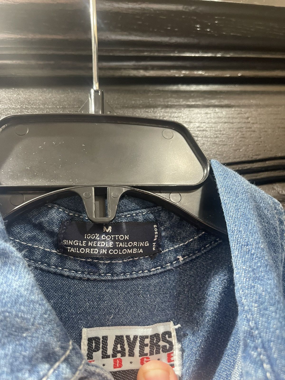 Other Vintage Notre Dame Chambray Light Denim Shirt Men's M Size US M / EU 48-50 / 2 - 4 Thumbnail