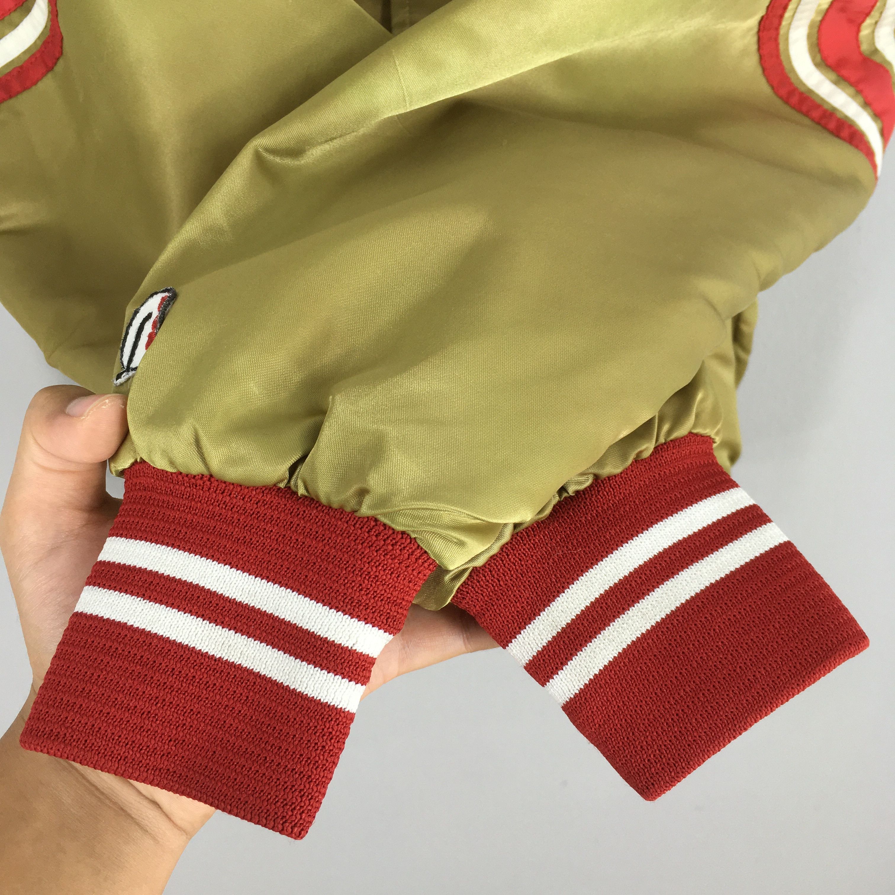 NFL Vintage San Francisco 49ers NFL Gold Satin Jacket Small Size US S / EU 44-46 / 1 - 6 Thumbnail