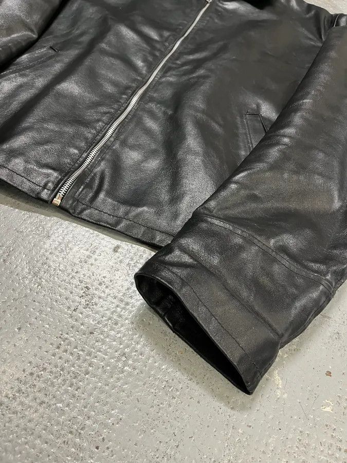 Vintage Vintage Black Classy Italian Leather Jacket Size US M / EU 48-50 / 2 - 6 Thumbnail