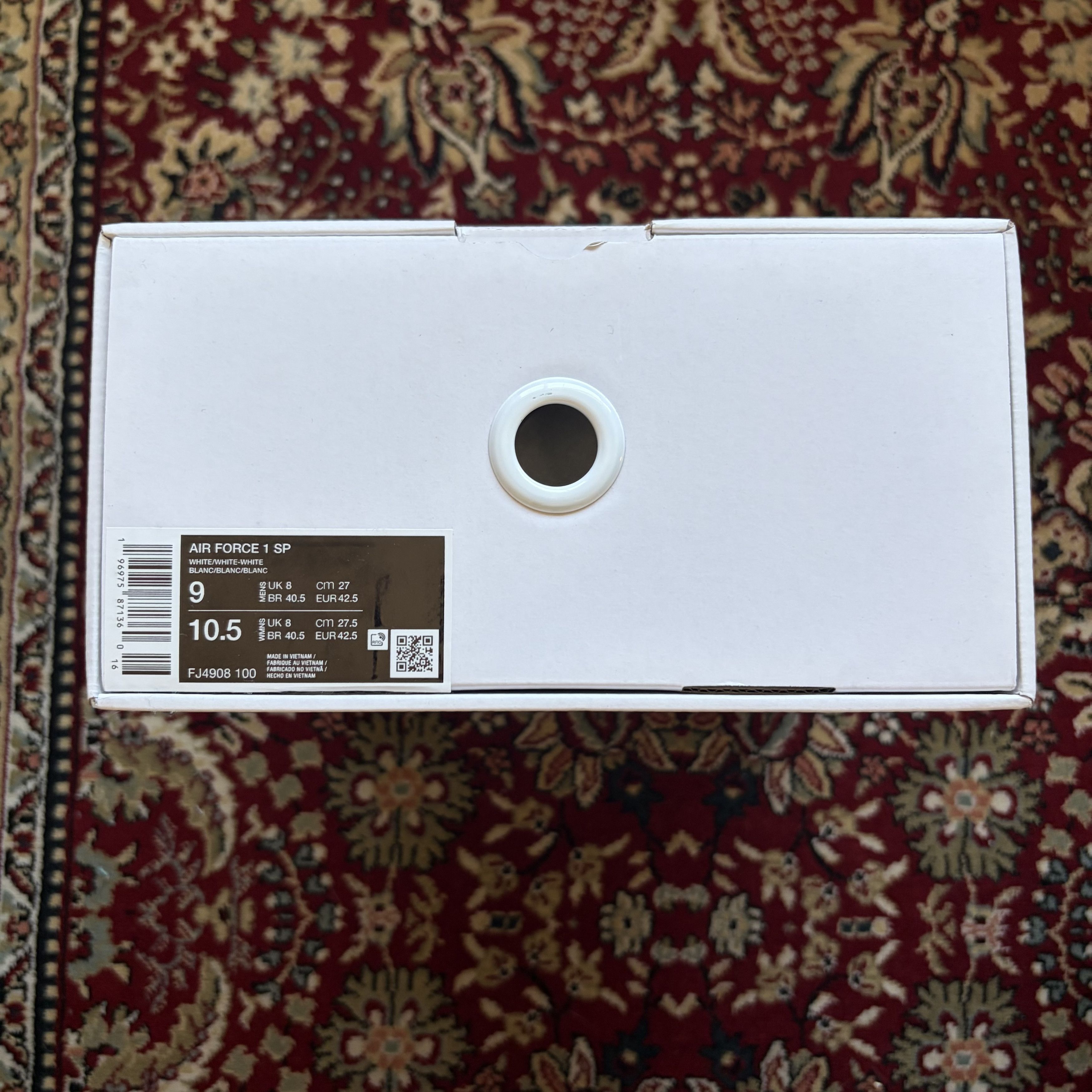 1017 ALYX 9SM × Nike Nike Air Force 1 Low SP 1017 ALYX 9SM White Size US 9 / EU 42 - 5 Thumbnail