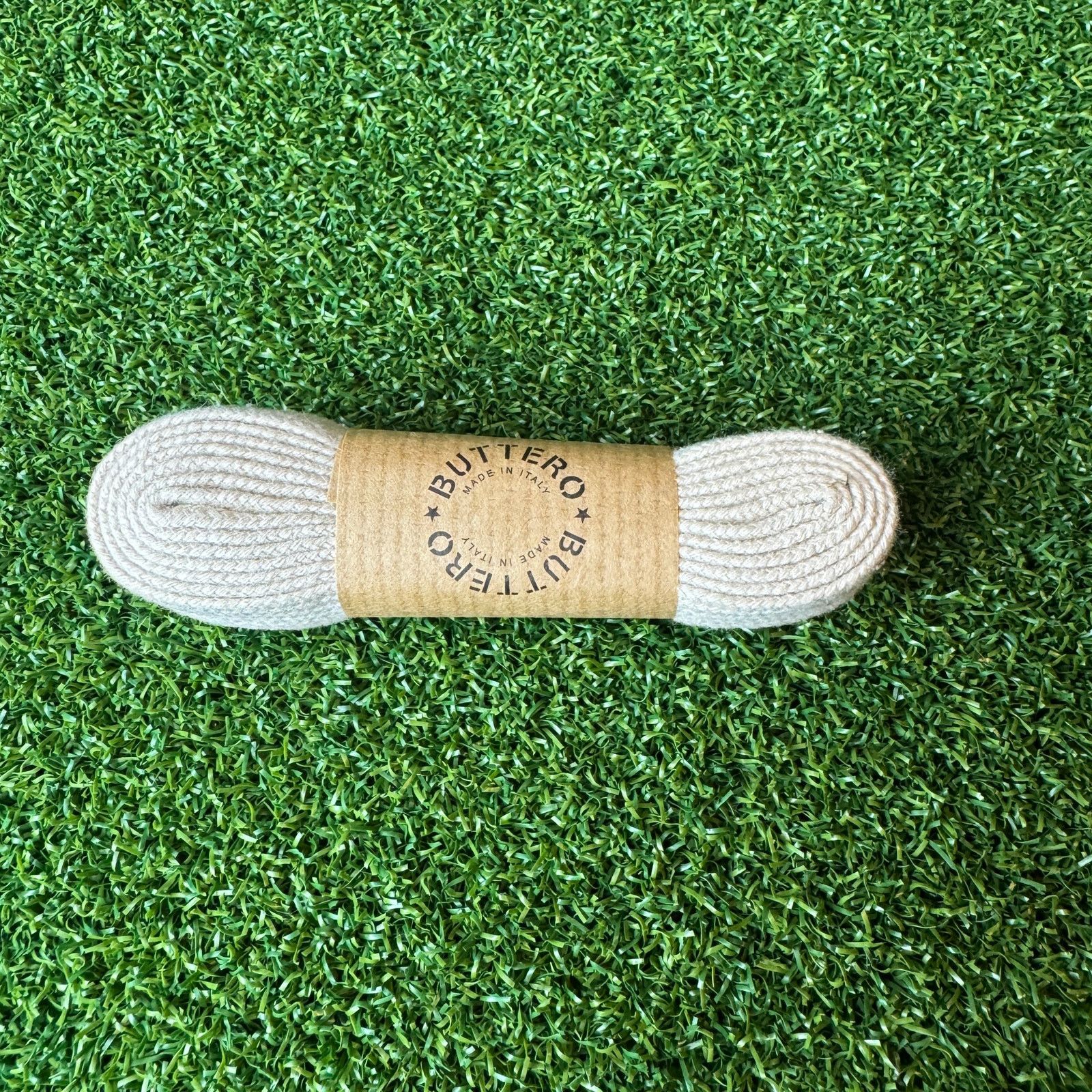 Buttero Buttero Premium Flat Shoelaces Beige / Natural Size ONE SIZE - 1 Thumbnail