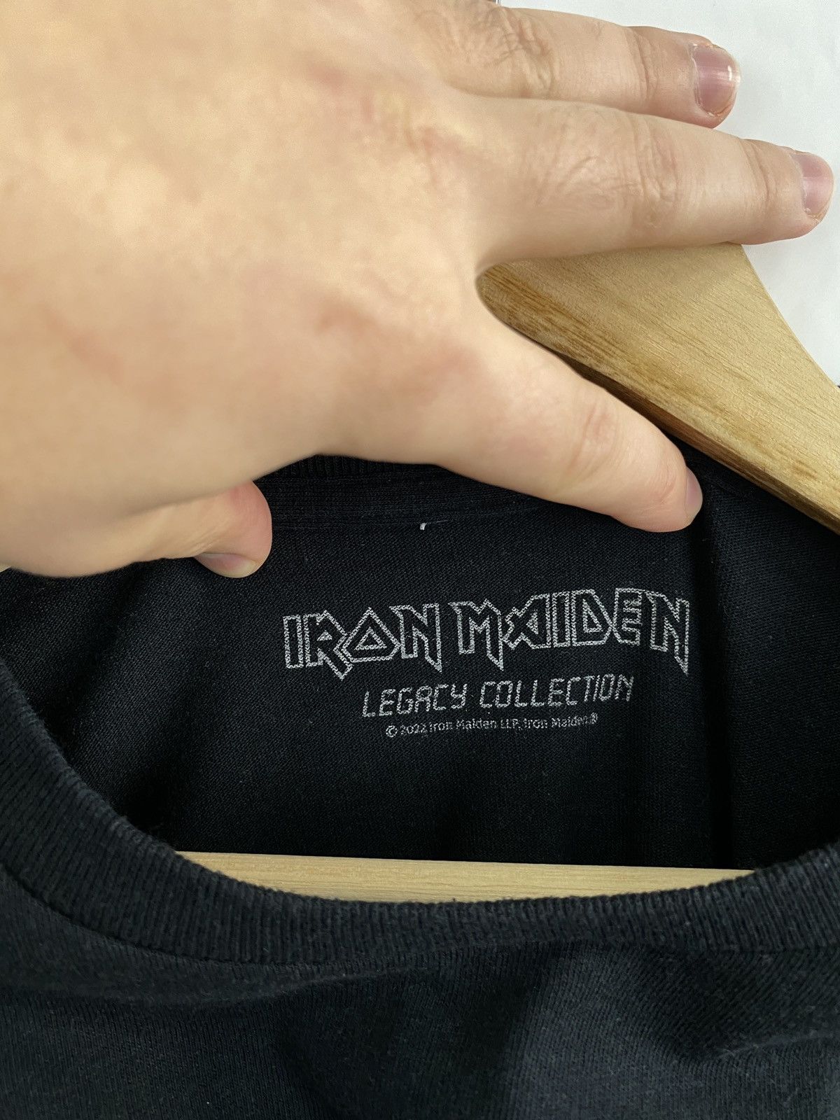 Iron Maiden 🇺🇸 ☠️ Vintage Y2K Iron Maiden Death Skull Skeleton Rare Retro Size US XL / EU 56 / 4 - 5 Thumbnail