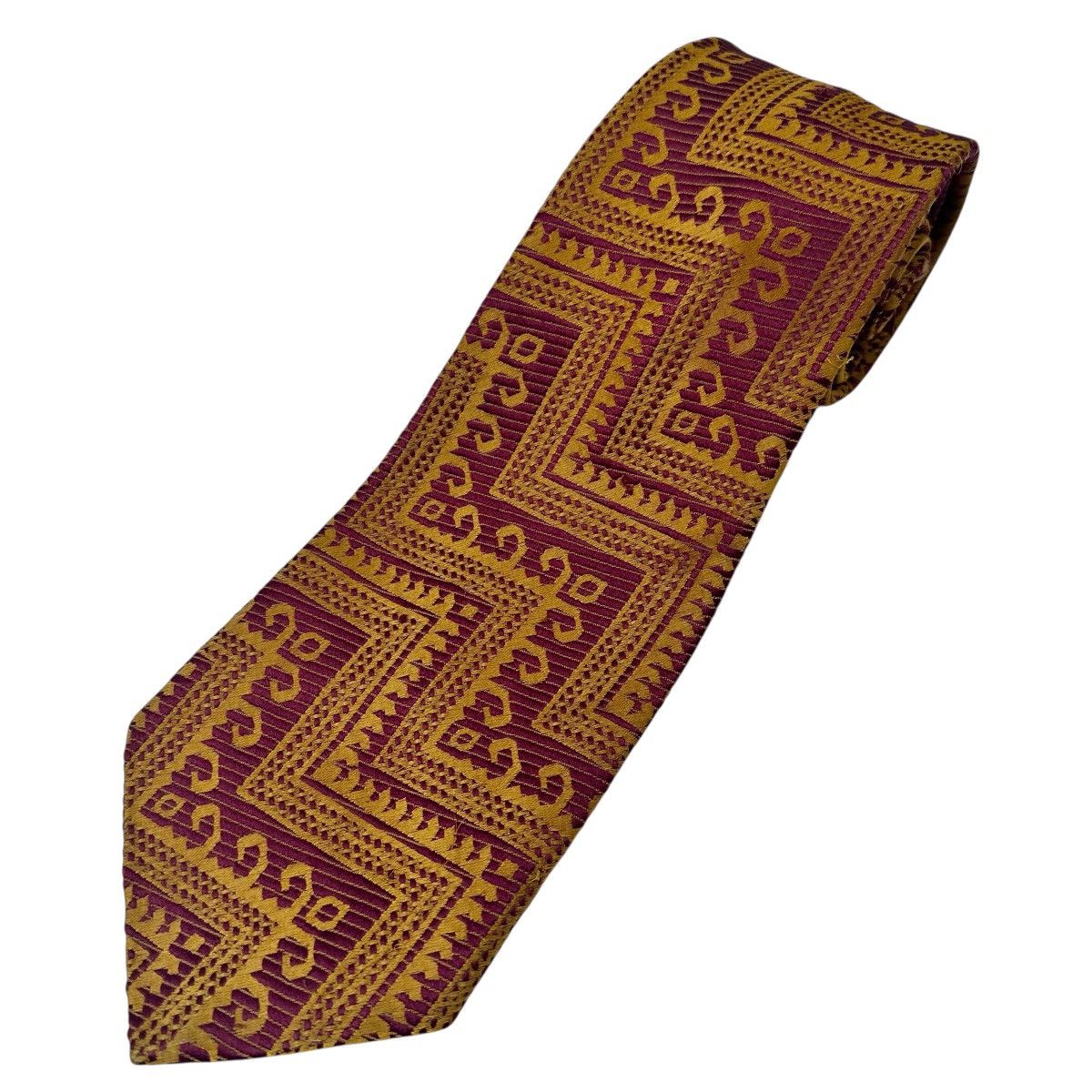 Vintage Vintage 1970s Dino Orsini Funky Mod Disco Geometric Tie Size ONE SIZE - 1 Thumbnail