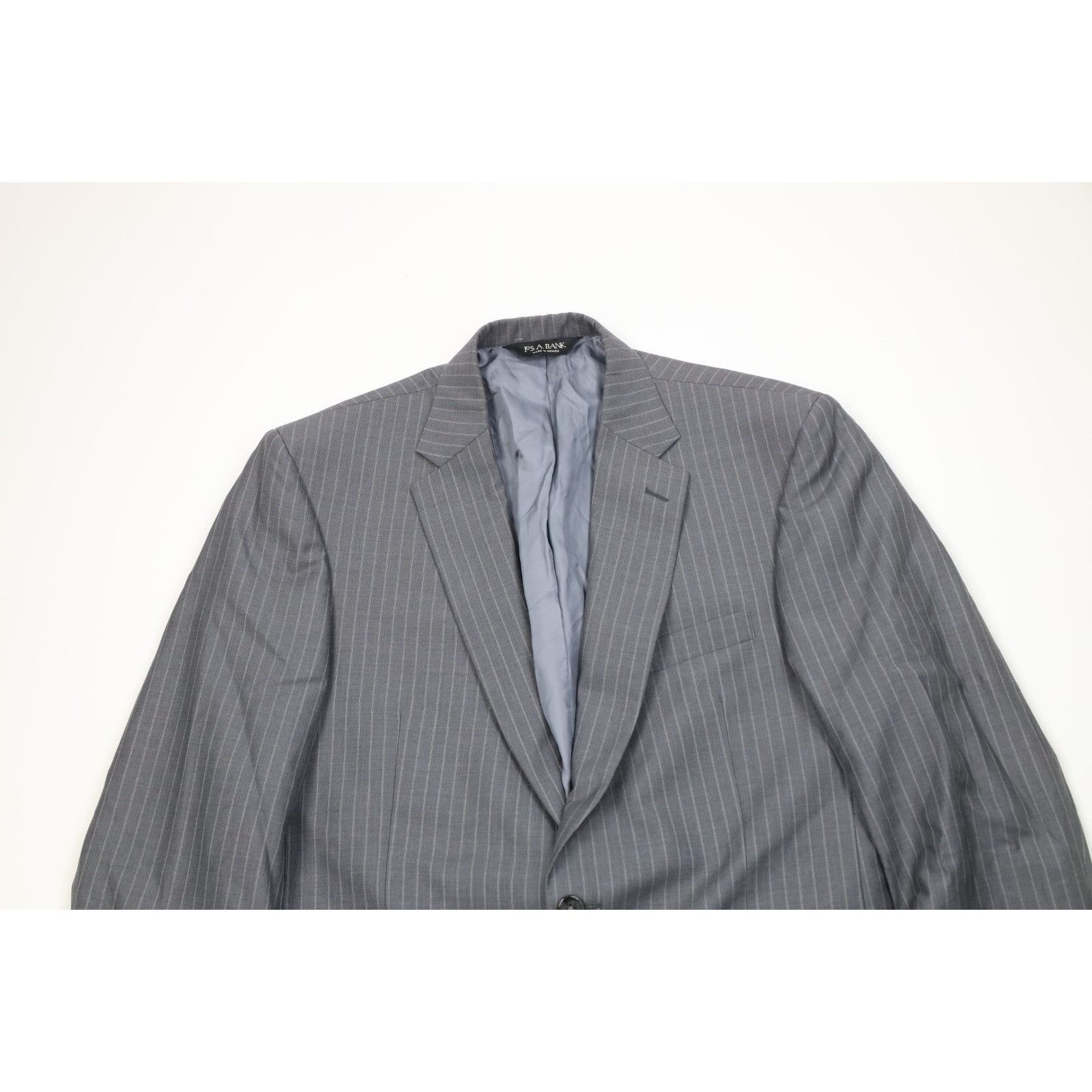 Jos. A. Bank Jos A Bank Signature 2 Piece Wool Silk Striped Suit Size 40R - 3 Thumbnail