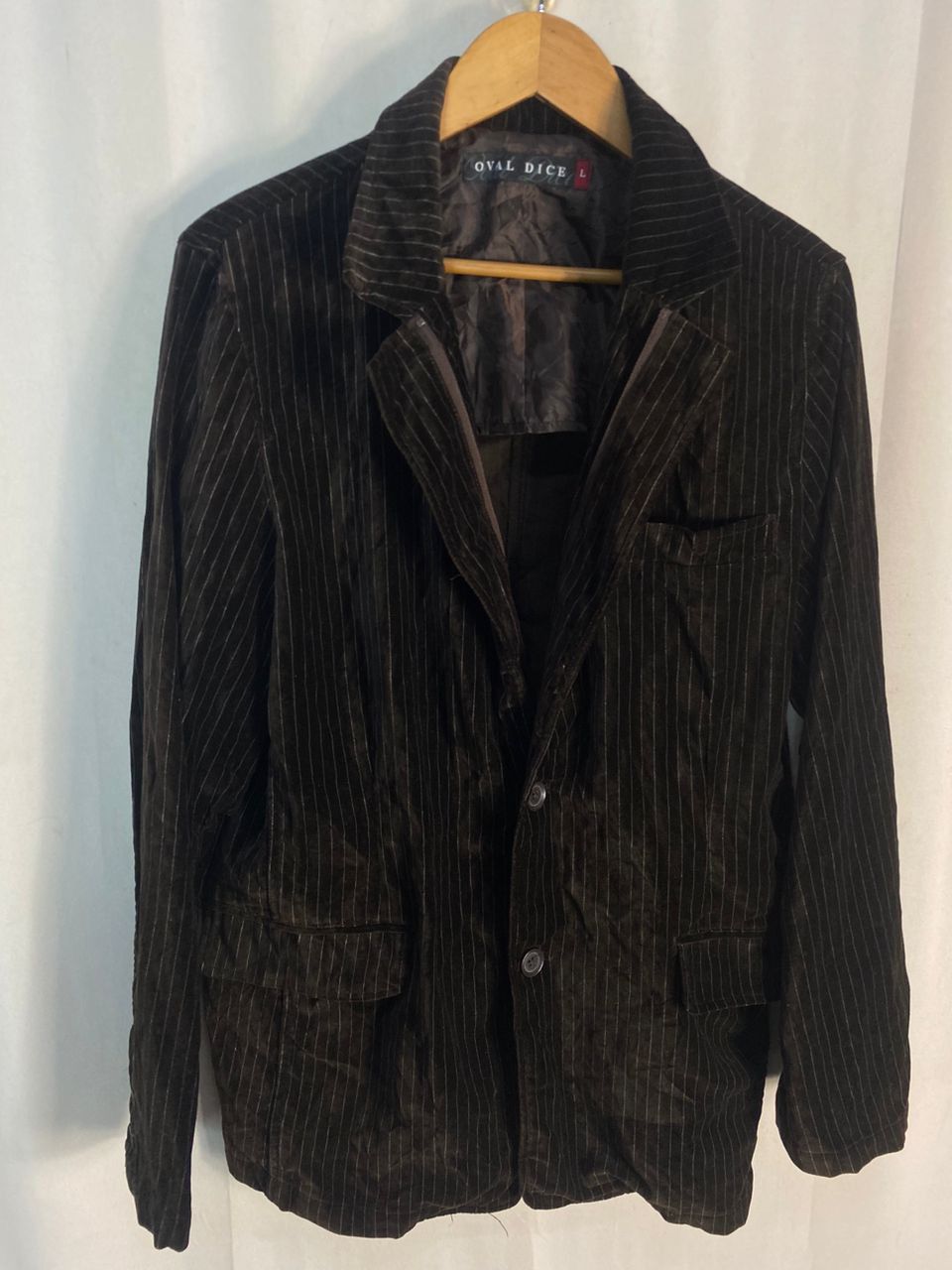 Other Unisex 🔥Over dice velvet zipper jacket Size US M / EU 48-50 / 2 - 6 Thumbnail
