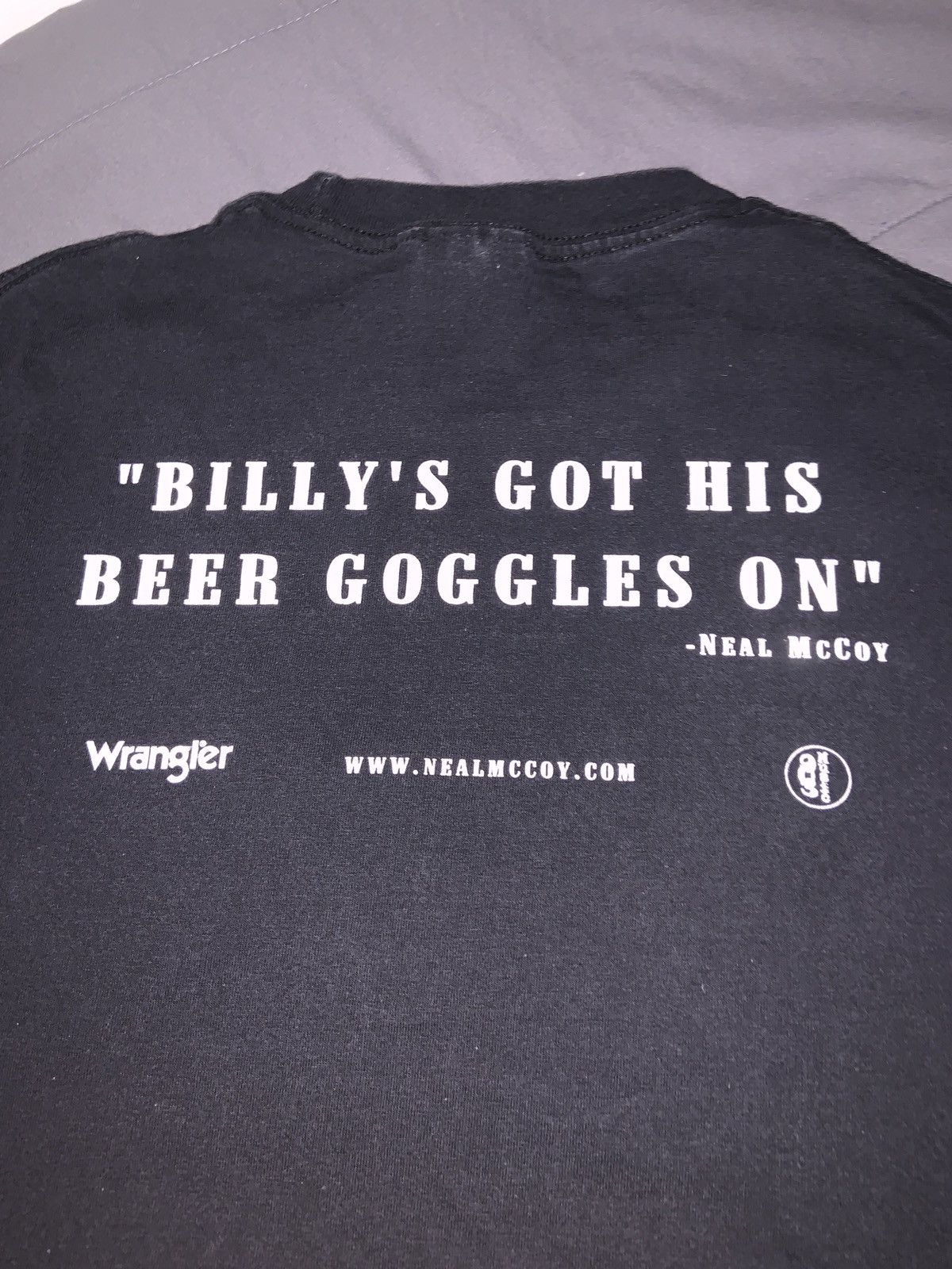 Wrangler Mens - Neil McCoy Crew Tee - Size L Size US L / EU 52-54 / 3 - 5 Thumbnail
