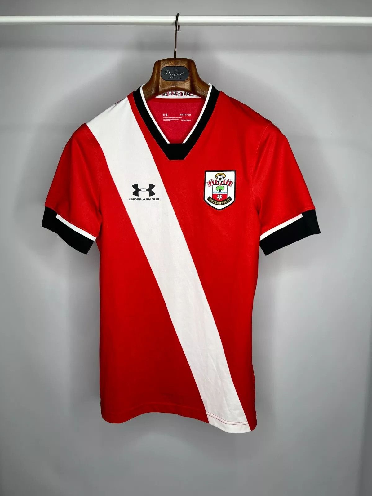 Under Armour Southampton Under Armour Men's 2020-21 Football Home Jersey Size US S / EU 44-46 / 1 - 1 Thumbnail