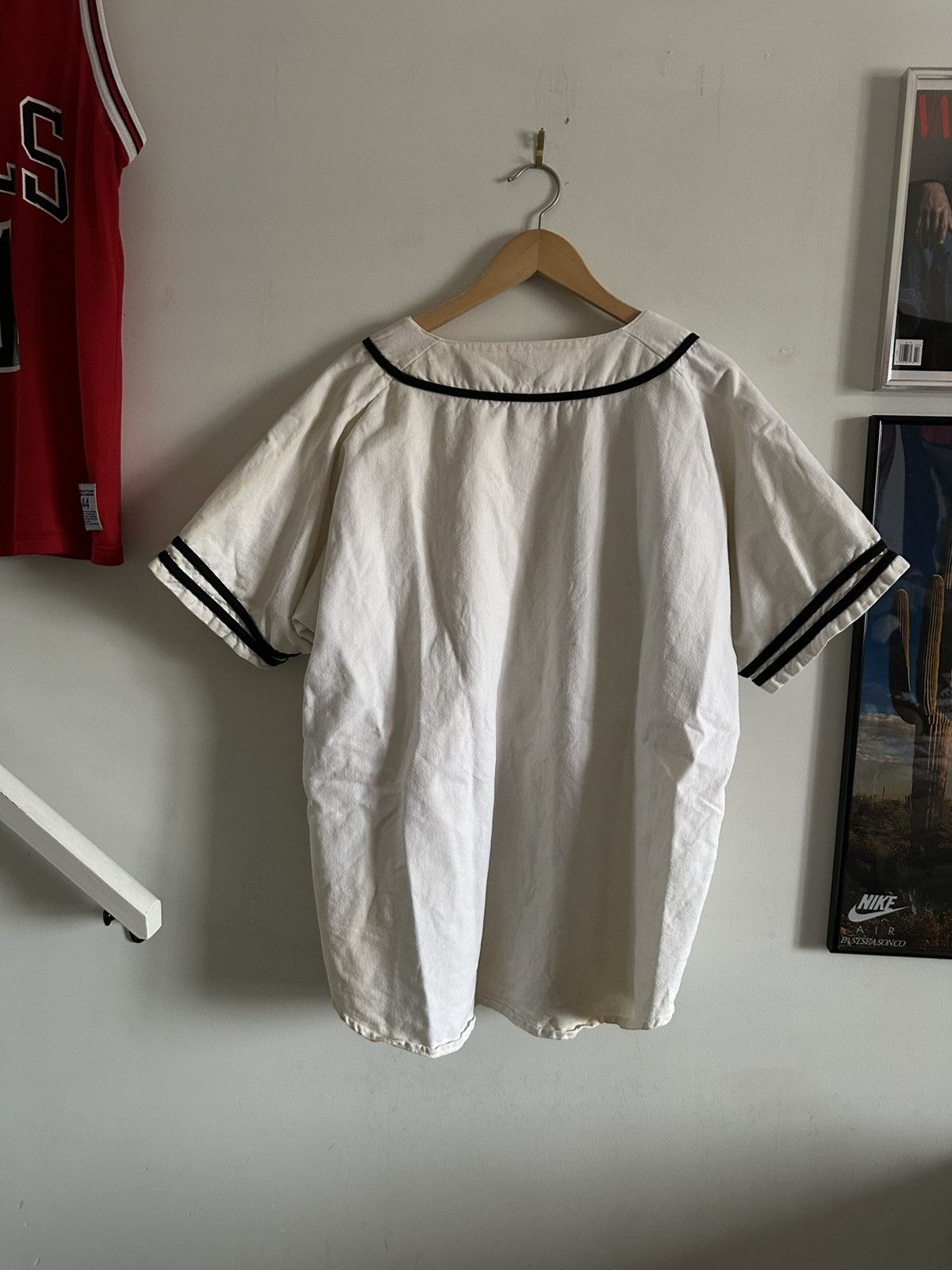 Vintage 80s Vintage A&W Button Up Jersey Size US XL / EU 56 / 4 - 2 Thumbnail