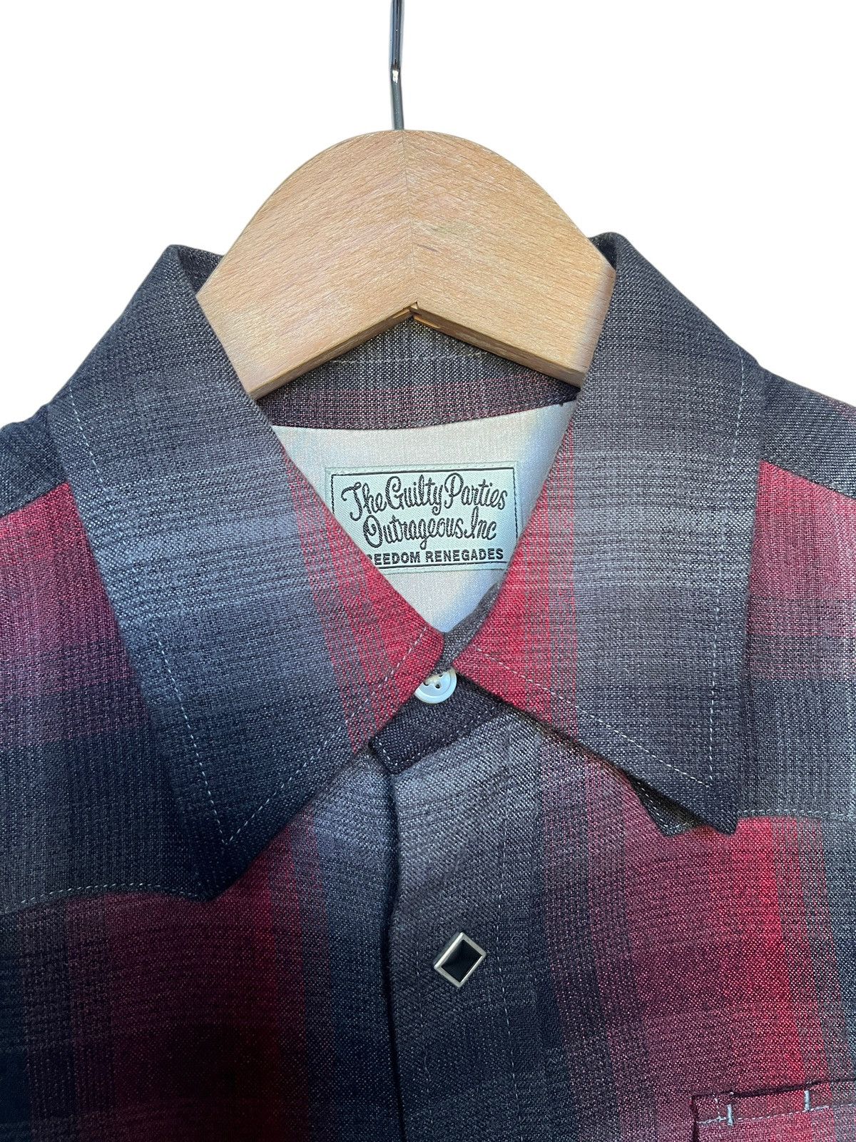 Japanese Brand × Wacko Maria Wacko Maria AW10 Rayon Western Shirt Size US S / EU 44-46 / 1 - 6 Thumbnail