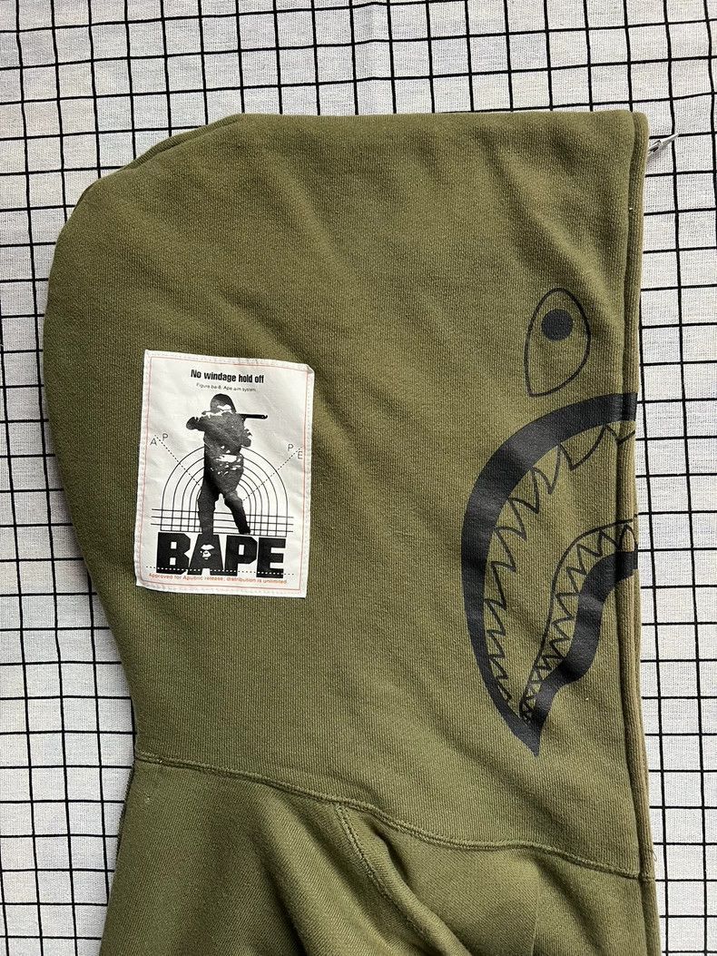 Bape Bape Pilot Shark Hooded Jacket-2508 Size US XL / EU 56 / 4 - 3 Thumbnail