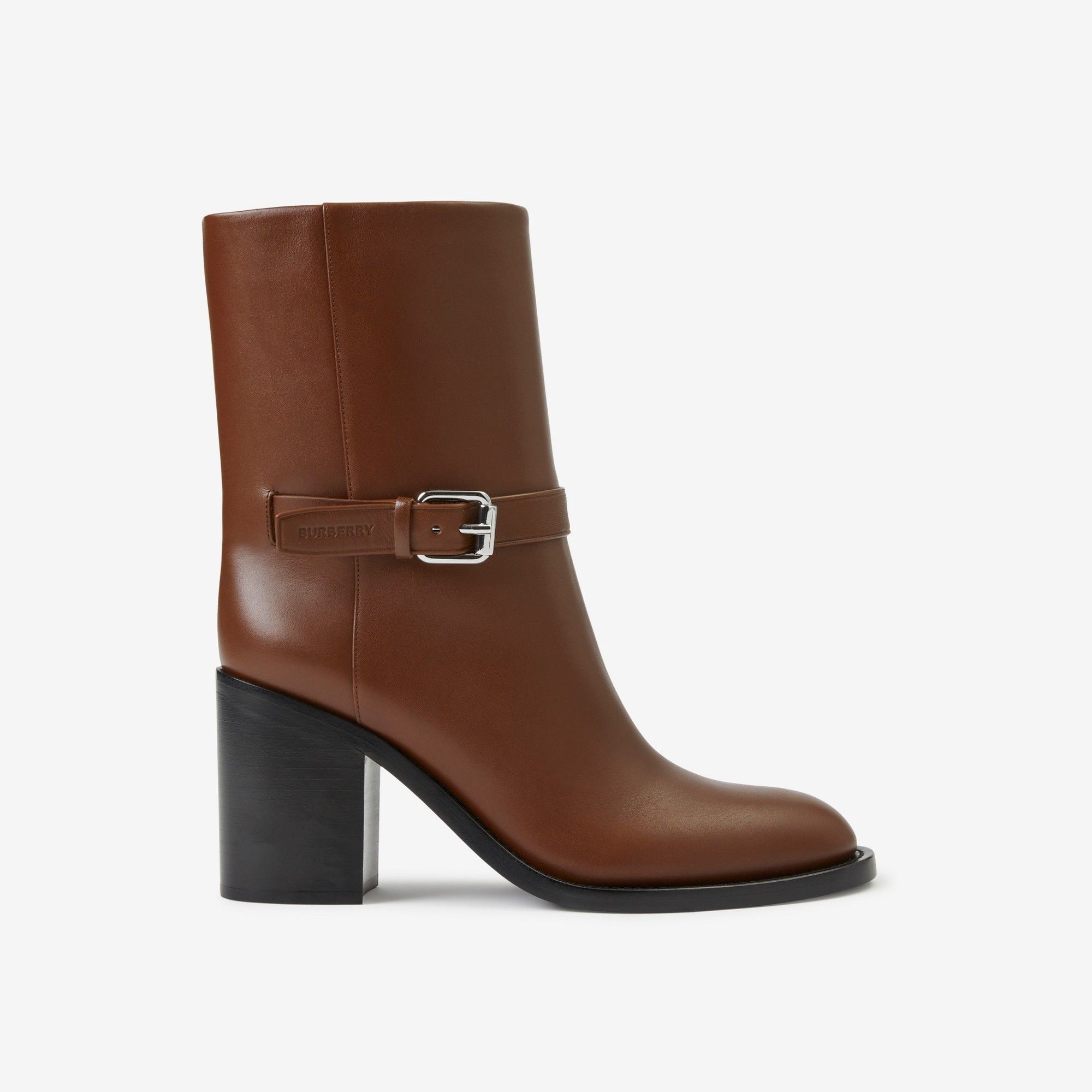 o1w1db10125 Leather Ankle Boots in Brown
