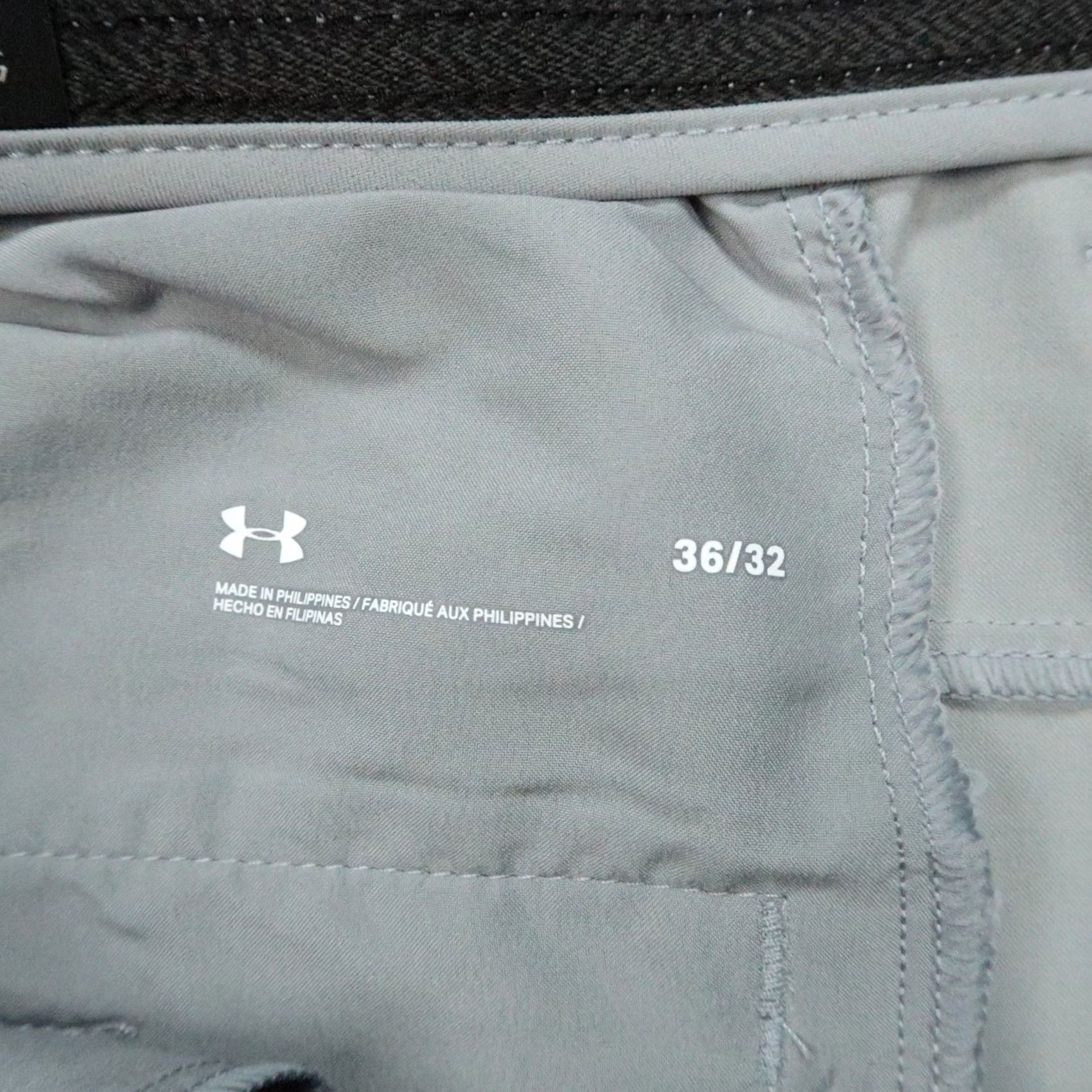 Under Armour Under Armour Pants Mens 36x32 Gray UA Drive Golf Stretch Trouser Straight Pants Size US 36 / EU 52 - 3 Thumbnail