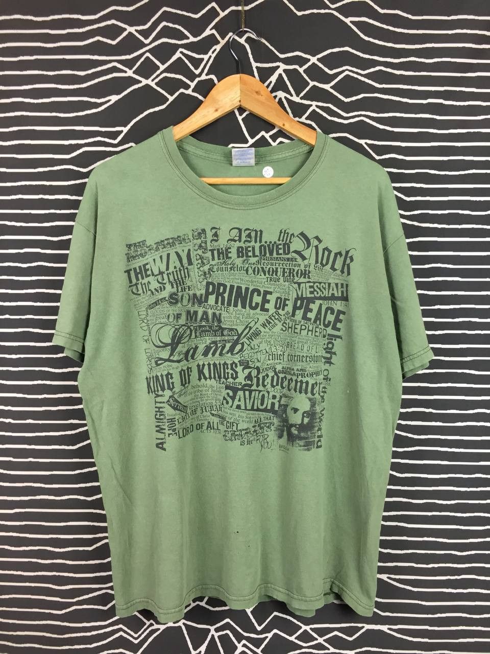 Gildan × Vintage Vtg Kerusso All That Christ Is He Is For You Tee Size US L / EU 52-54 / 3 - 1 Thumbnail