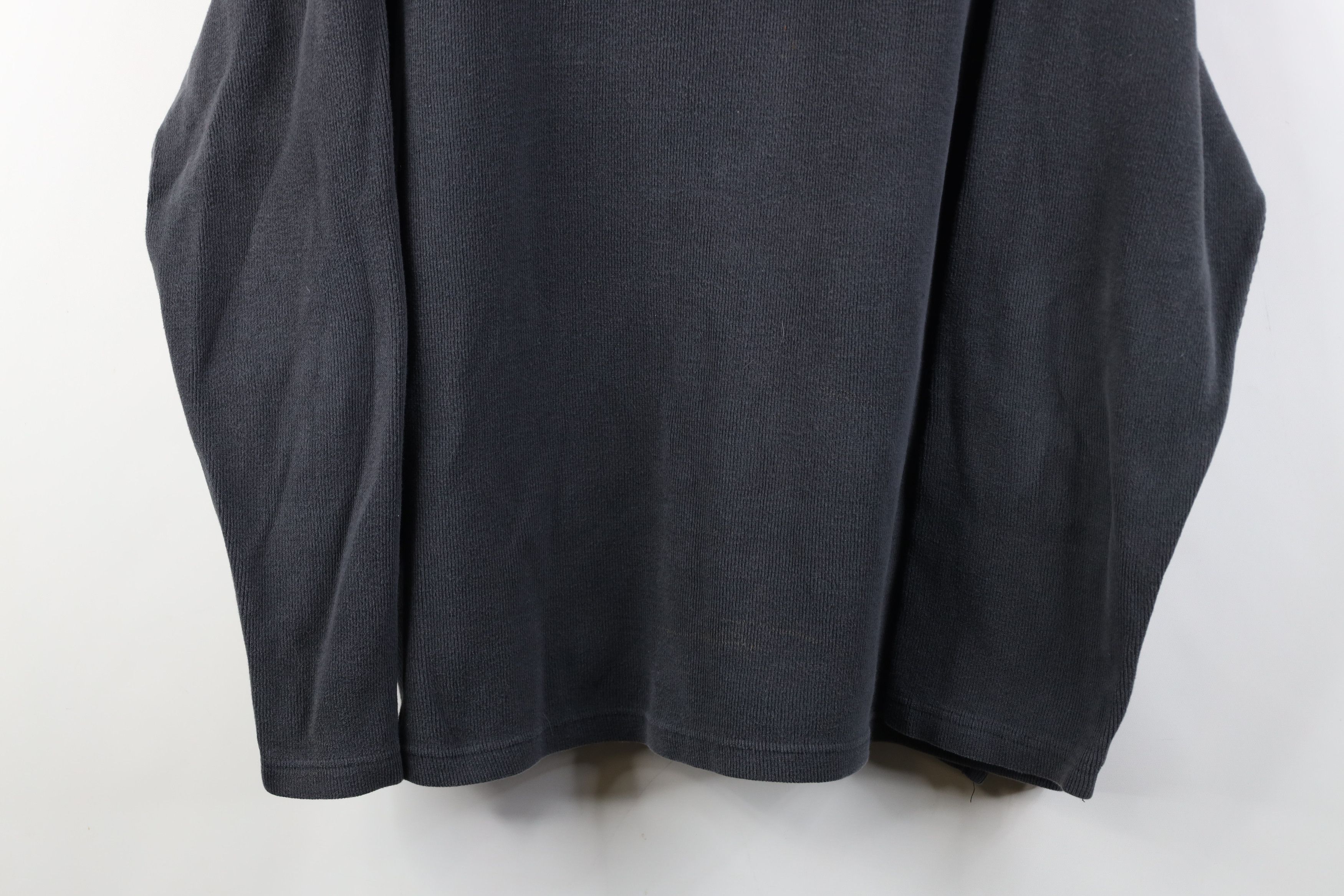 Vintage Vintage 90s Y2K Streetwear Heavy Ribbed Long Sleeve T-Shirt Size US L / EU 52-54 / 3 - 3 Thumbnail