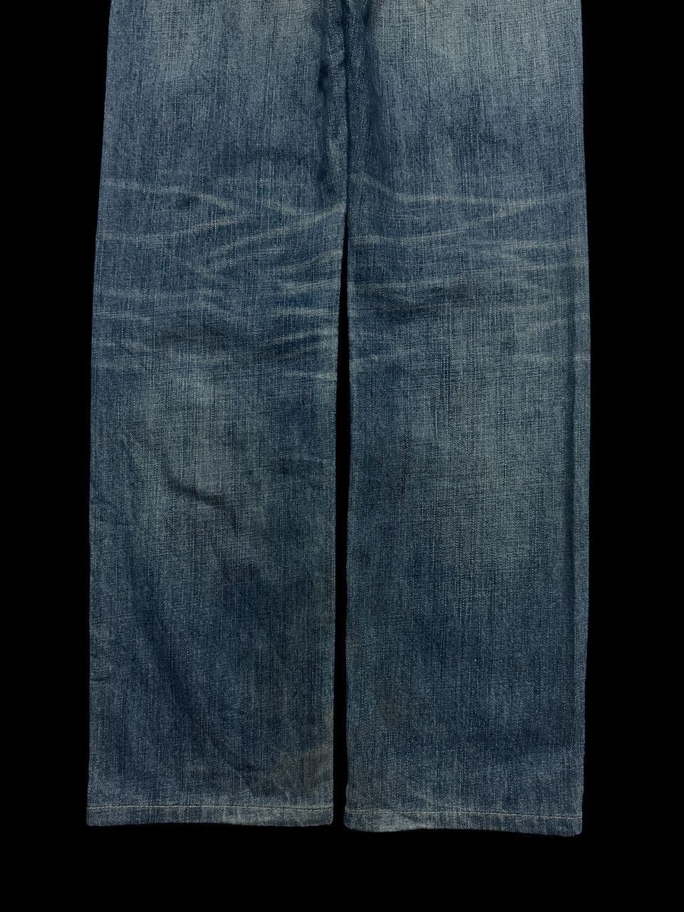 Kapital Insane Uniqlo Regular Fit Straight Mudwash Denim Jeans Size US 30 / EU 46 - 17 Thumbnail