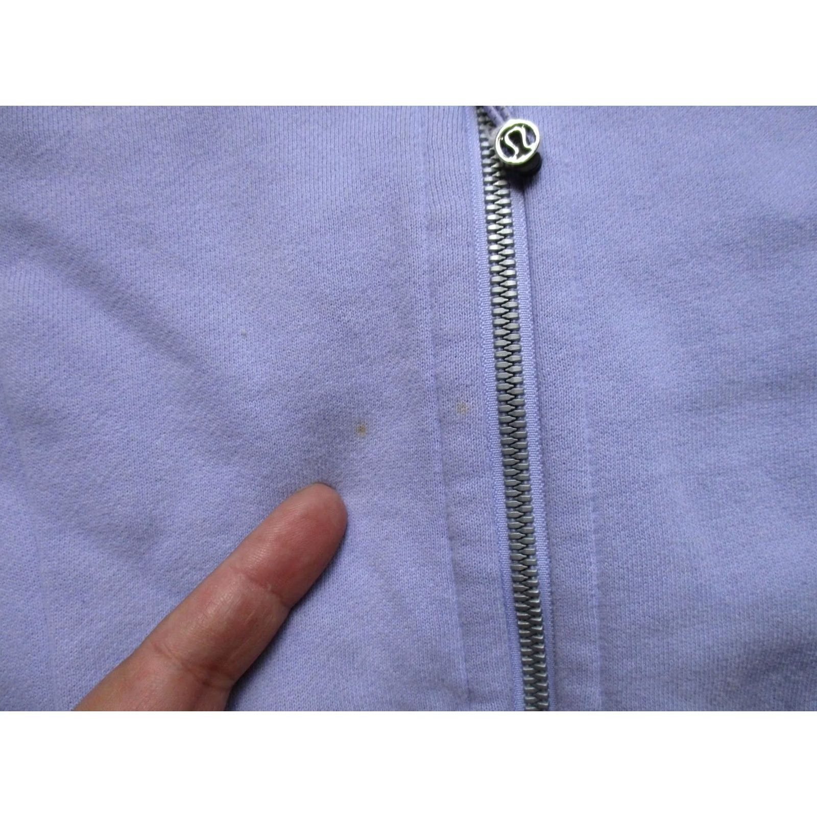 Lululemon Lululemon Womens Hoodie Purple 4 Cropped Full Zip High Neck Fleece Raglan Size S / US 4 / IT 40 - 3 Thumbnail