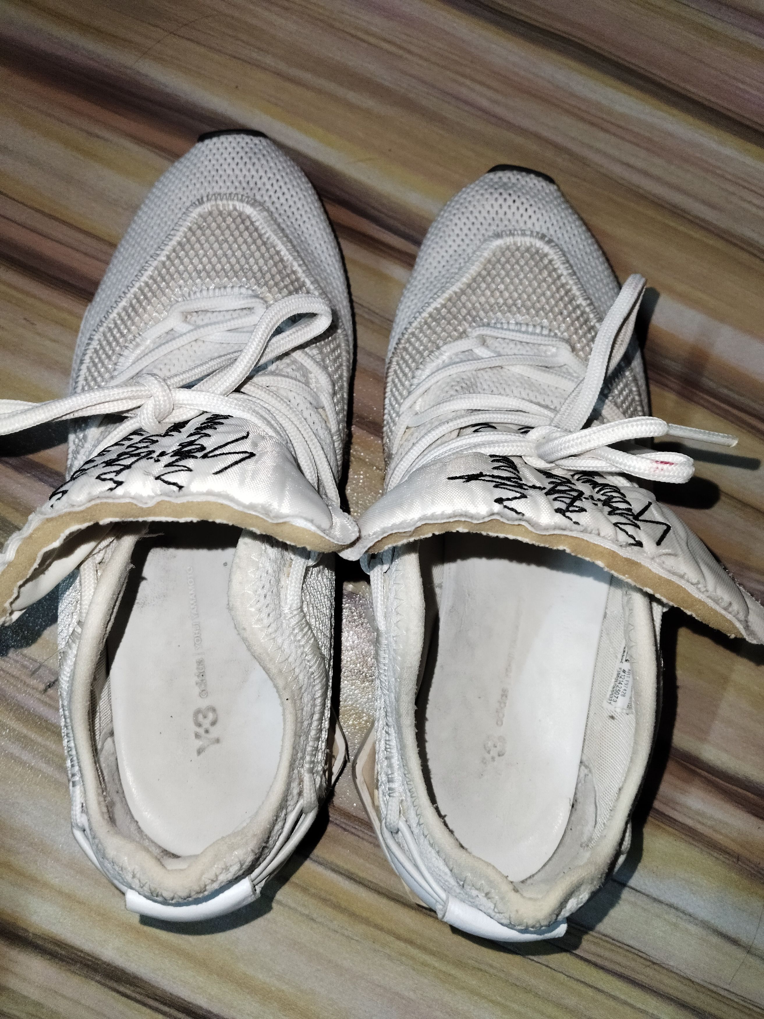 Yohji Yamamoto ADIDAS Y3 HARIGANE II White Size US 7.5 / EU 40-41 - 8 Thumbnail