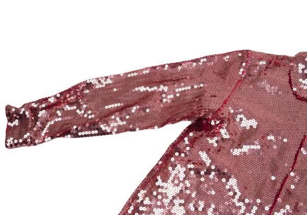 Comme des Garcons Comme Des Garcons Red Retro Sequin Top Size S / US 4 / IT 40 - 7 Thumbnail