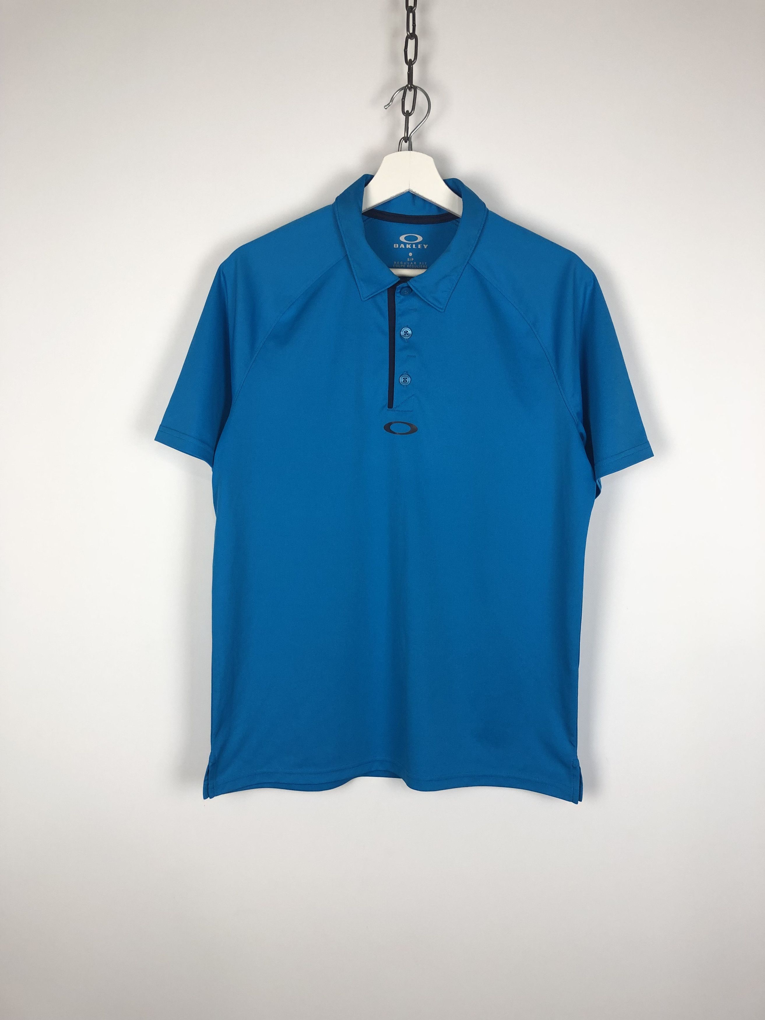 Oakley Oakley Polo T-Shirt Regular Fit Center Logo Blue size S Size US S / EU 44-46 / 1 - 1 Thumbnail