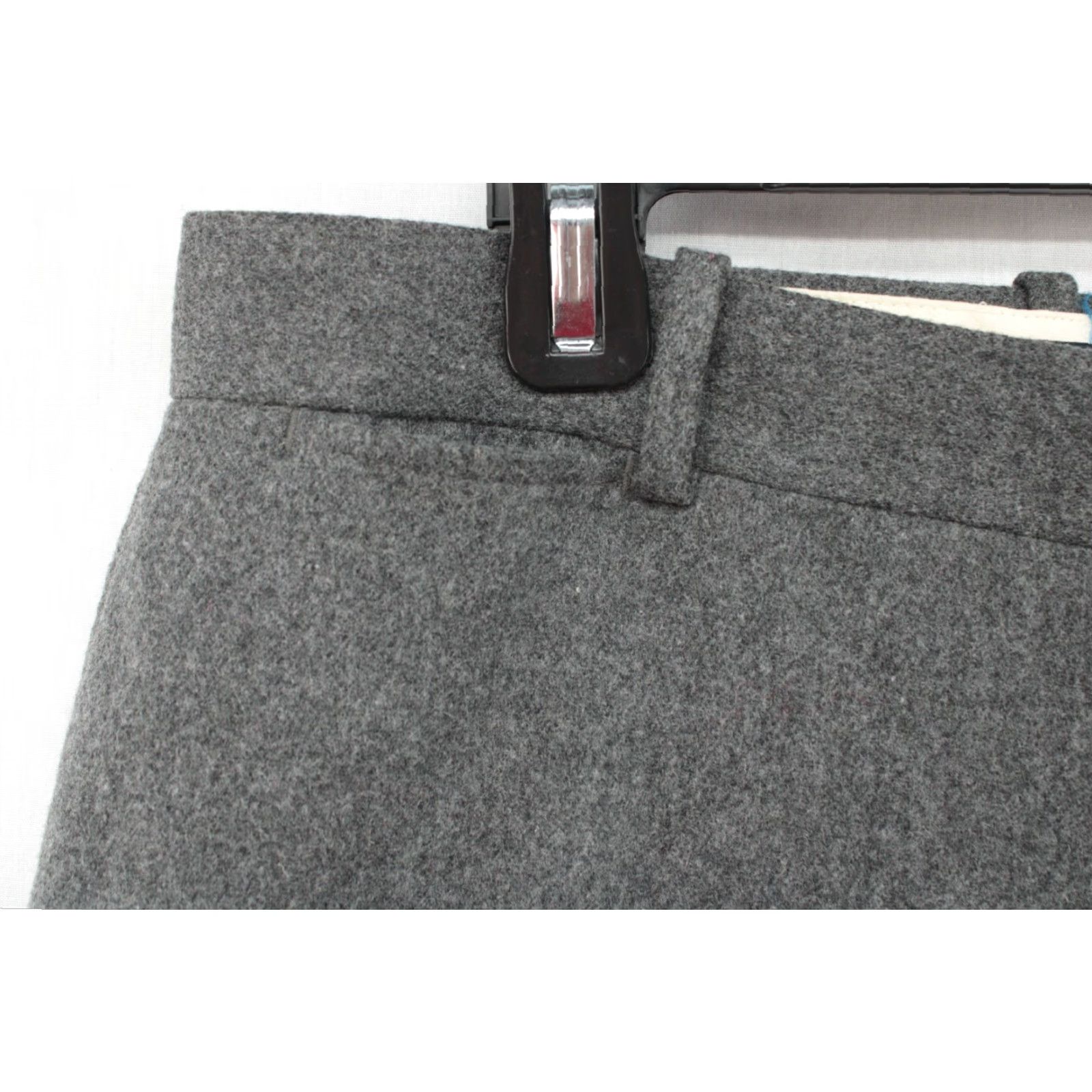 Polo Ralph Lauren VINTAGE Polo Ralph Lauren Pants Men 38 Gray Flannel Wool Blend Cuffed Preppy Dress Pants 80s 90s Workwear Mens Size US M / EU 48-50 / 2 - 3 Thumbnail