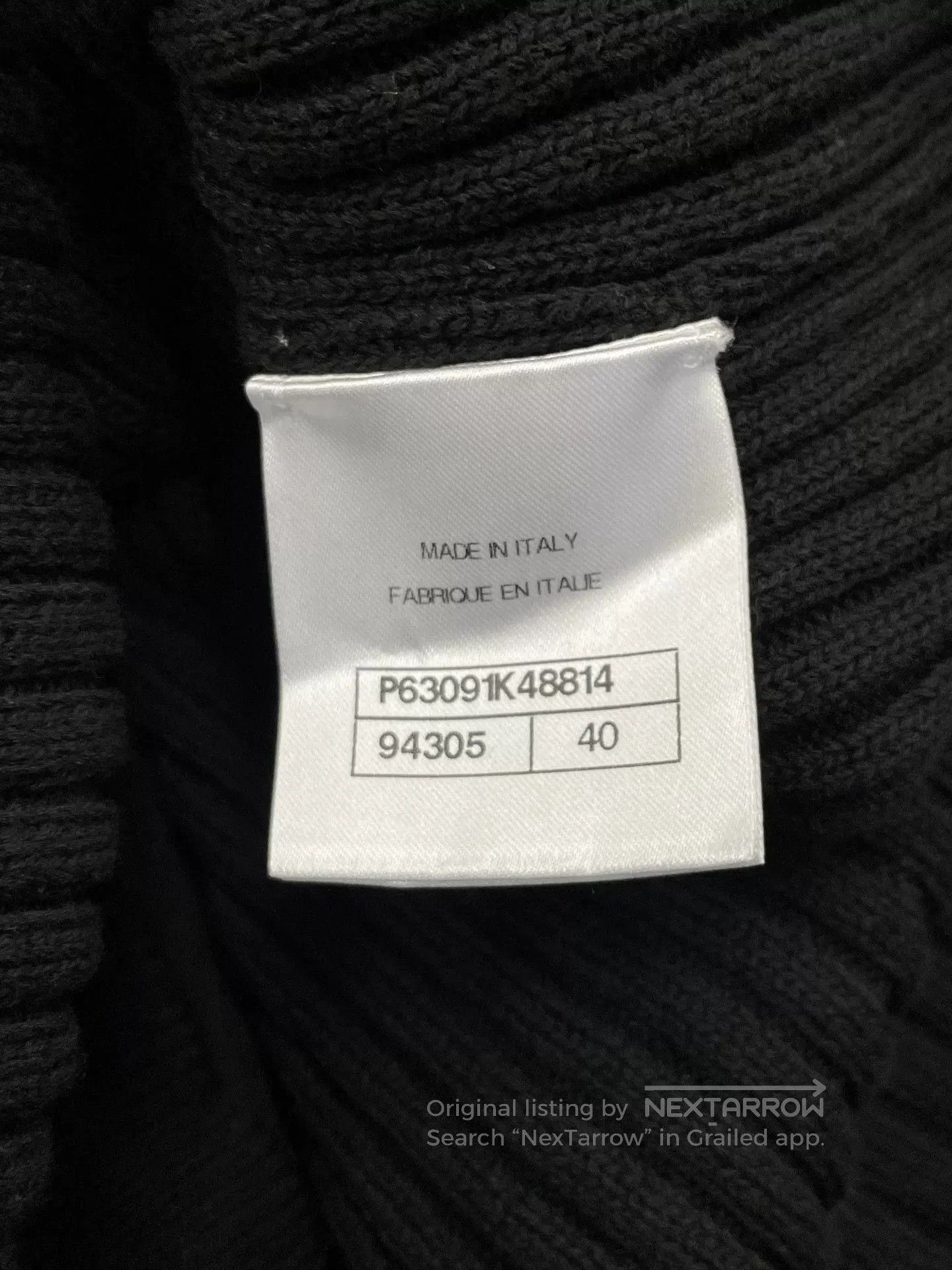 Chanel Chanel Black Gold Button Cardigan Coat. Size US L / EU 52-54 / 3 - 5 Thumbnail