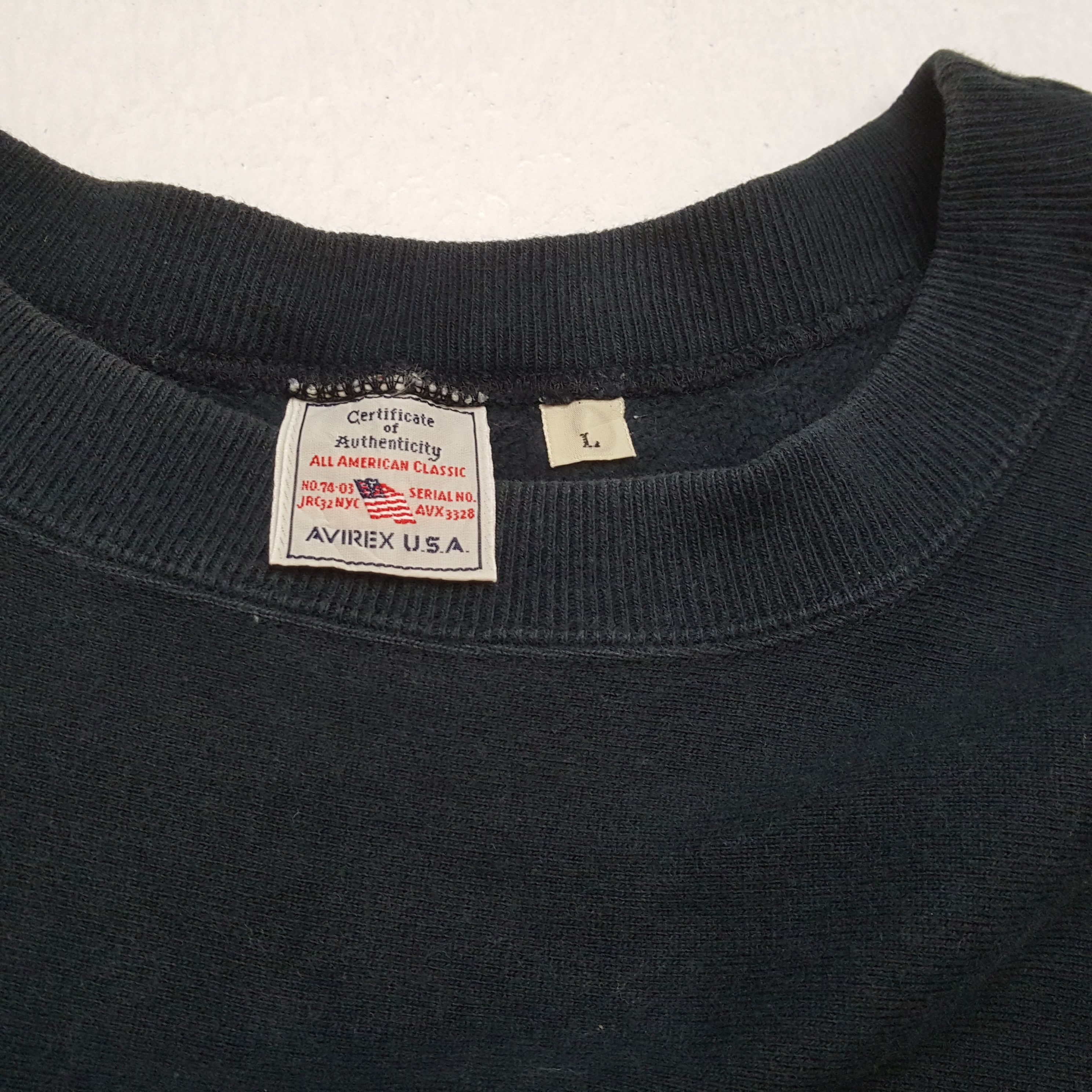 Avirex × Vintage AVIREX USA Sweatshirt Streetwear Style Size US L / EU 52-54 / 3 - 9 Thumbnail