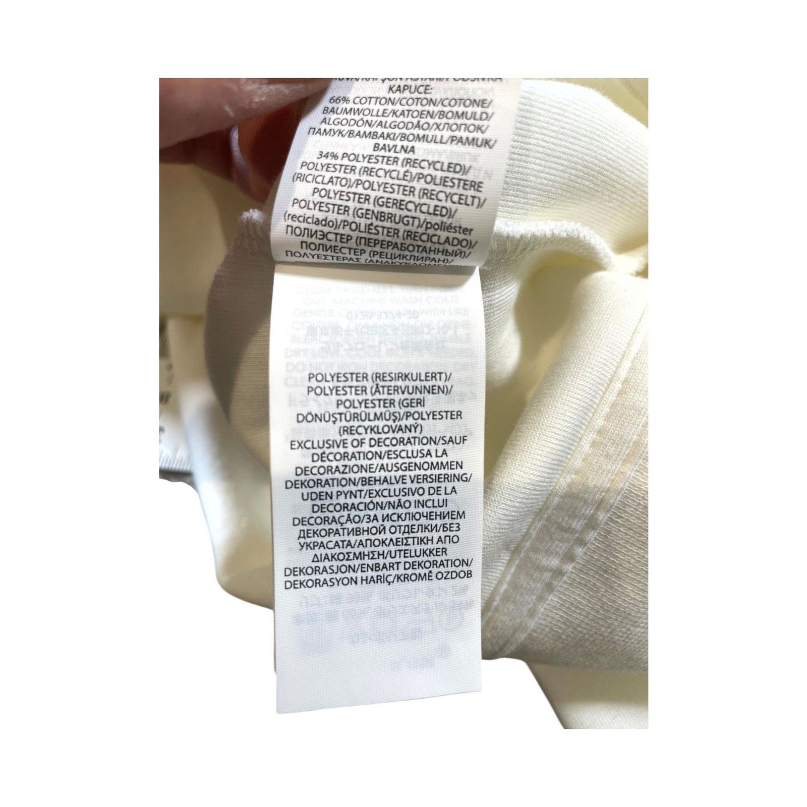 Polo Ralph Lauren Polo Zip Up Cream & Black Hoodie Size US L / EU 52-54 / 3 - 5 Thumbnail