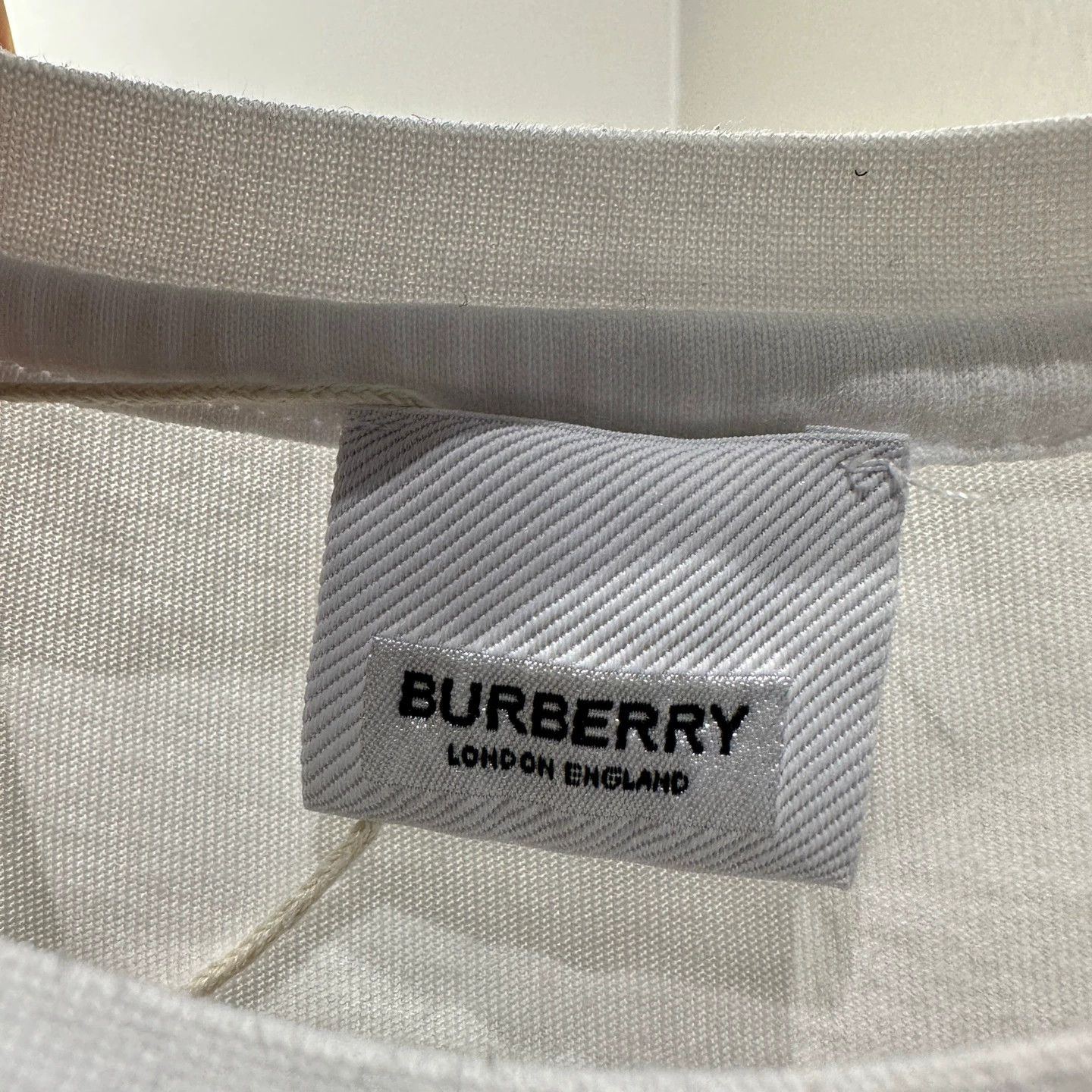 Burberry Burberry Logo Crewneck SS Cotton feb294 Size XS / US 0-2 / IT 36-38 - 3 Thumbnail
