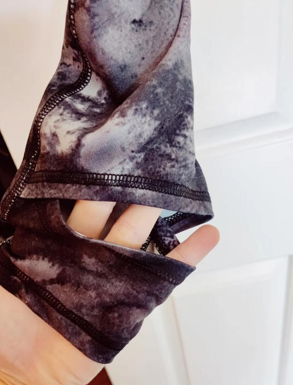 Other C9 By Champion Womens Black Tie Dye Leggings Size Large Lrg Size 36" / US 14 / IT 50 - 3 Thumbnail
