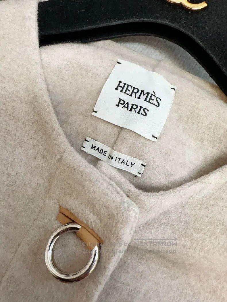 Hermes Hermes Oatmeal Cashmere Coat Size XS / US 0-2 / IT 36-38 - 6 Thumbnail