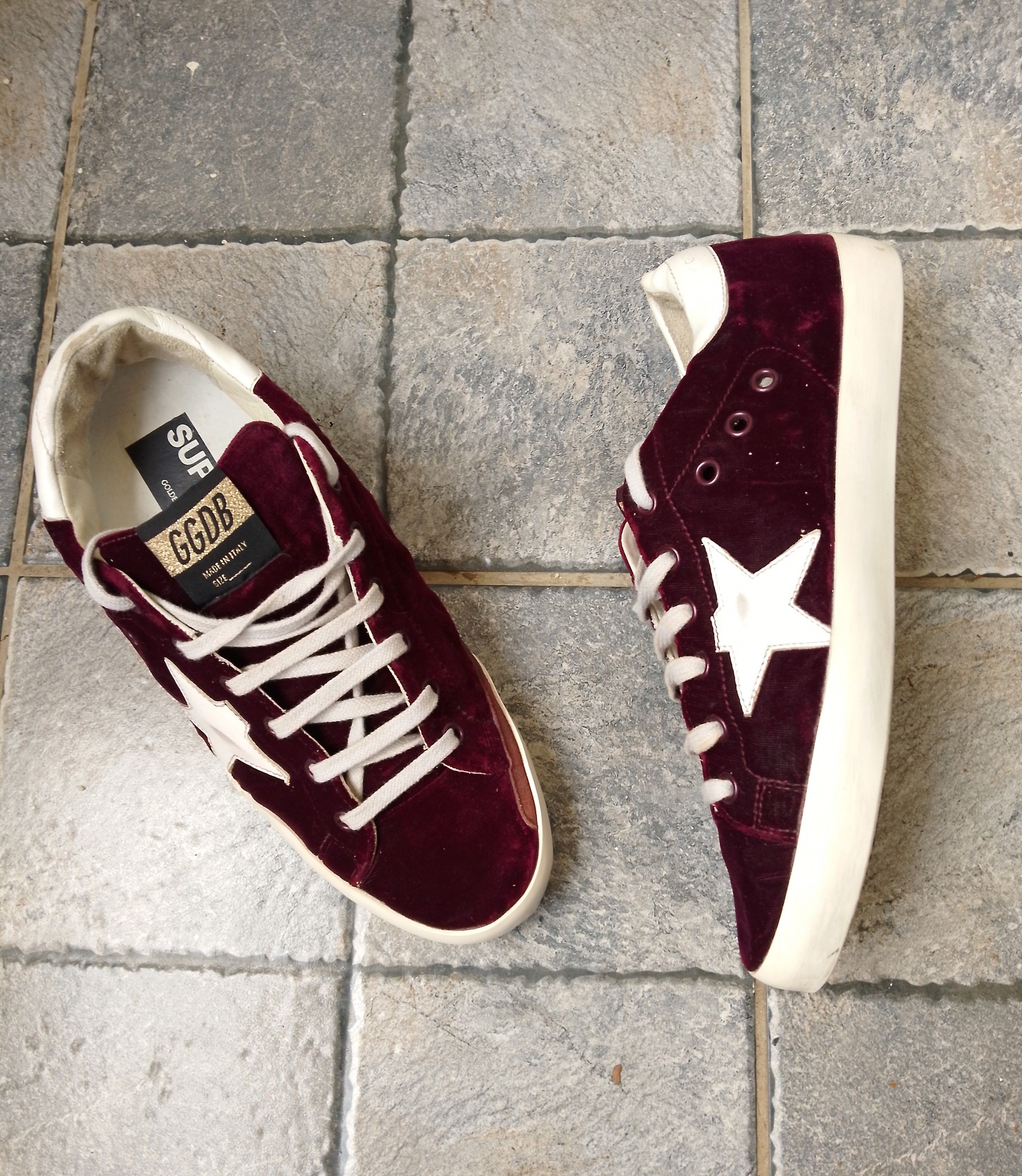 Golden Goose superstar velvet sneakers Size US 9 / IT 39 - 2 Thumbnail