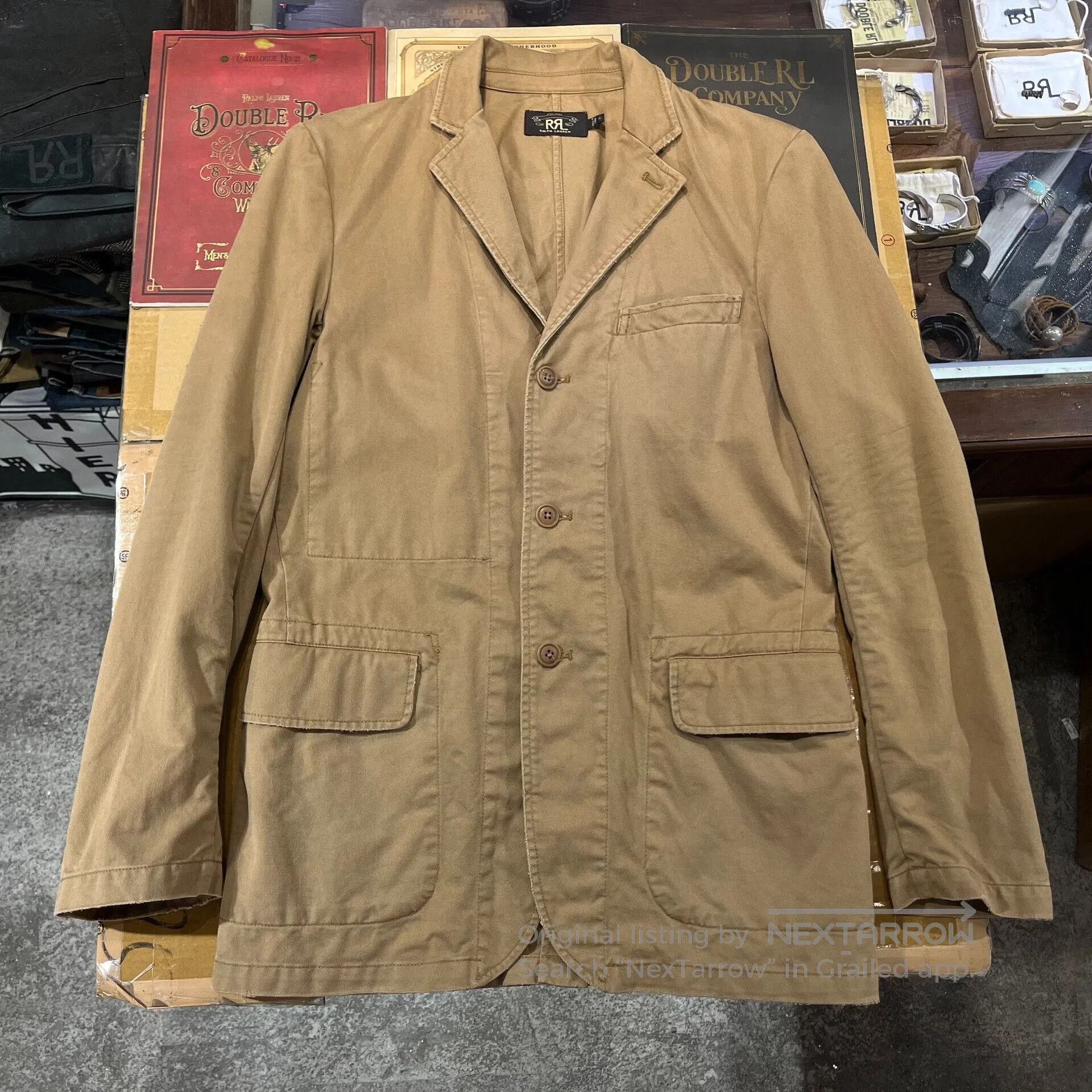 RRL Ralph Lauren Vintage RRL Ralph Lauren Blazer Jacket. Size US S / EU 44-46 / 1 - 1 Thumbnail
