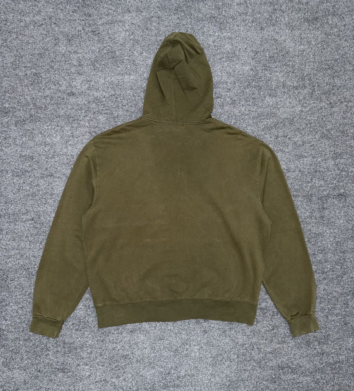 Polo Ralph Lauren Vintage Polo Ralph Lauren Olive Hoodie Full Zip Faded L Size US L / EU 52-54 / 3 - 7 Thumbnail