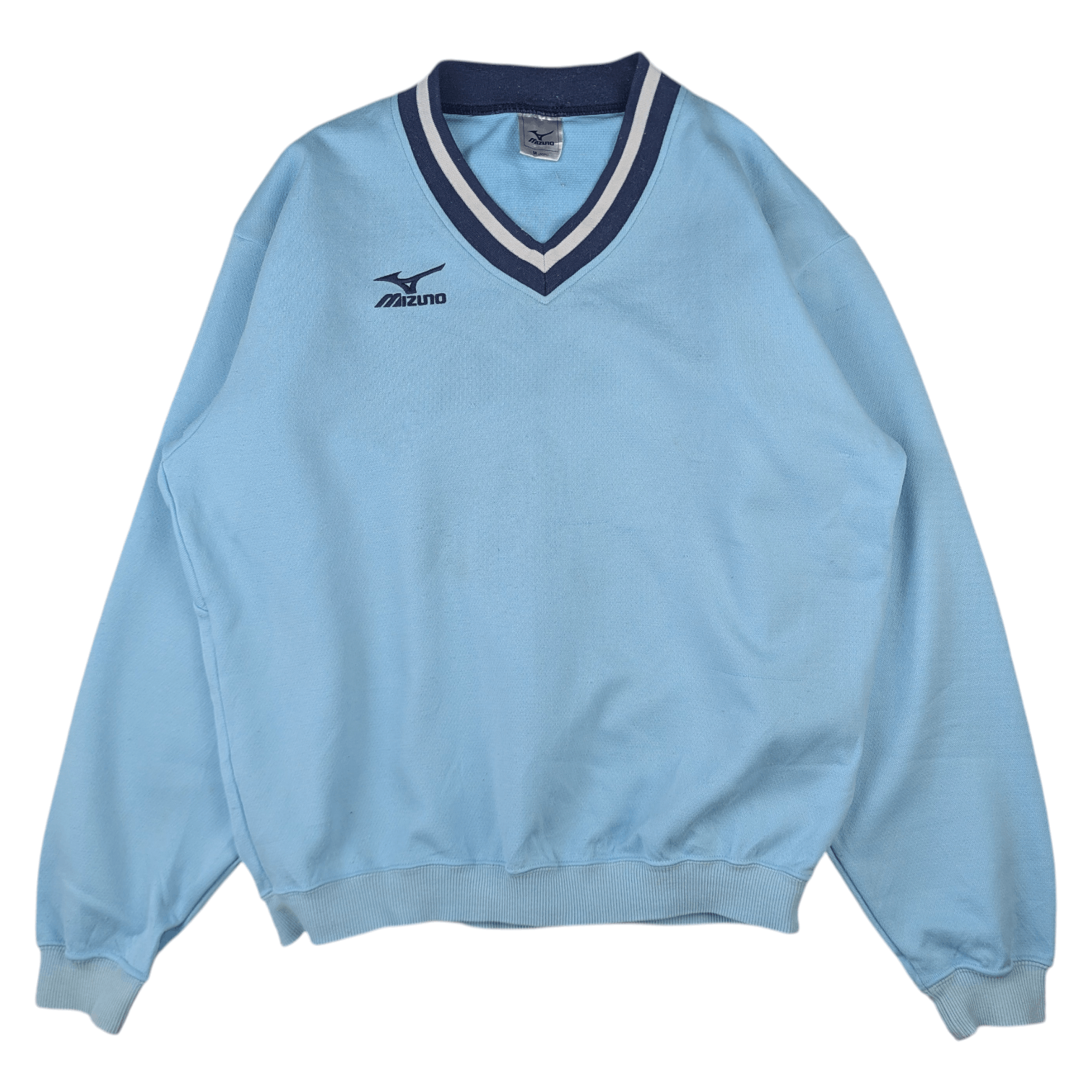 Mizuno Vintage MIZUNO Sportswear Blue Ocean Sportswear Sweatshirts Size US M / EU 48-50 / 2 - 3 Thumbnail